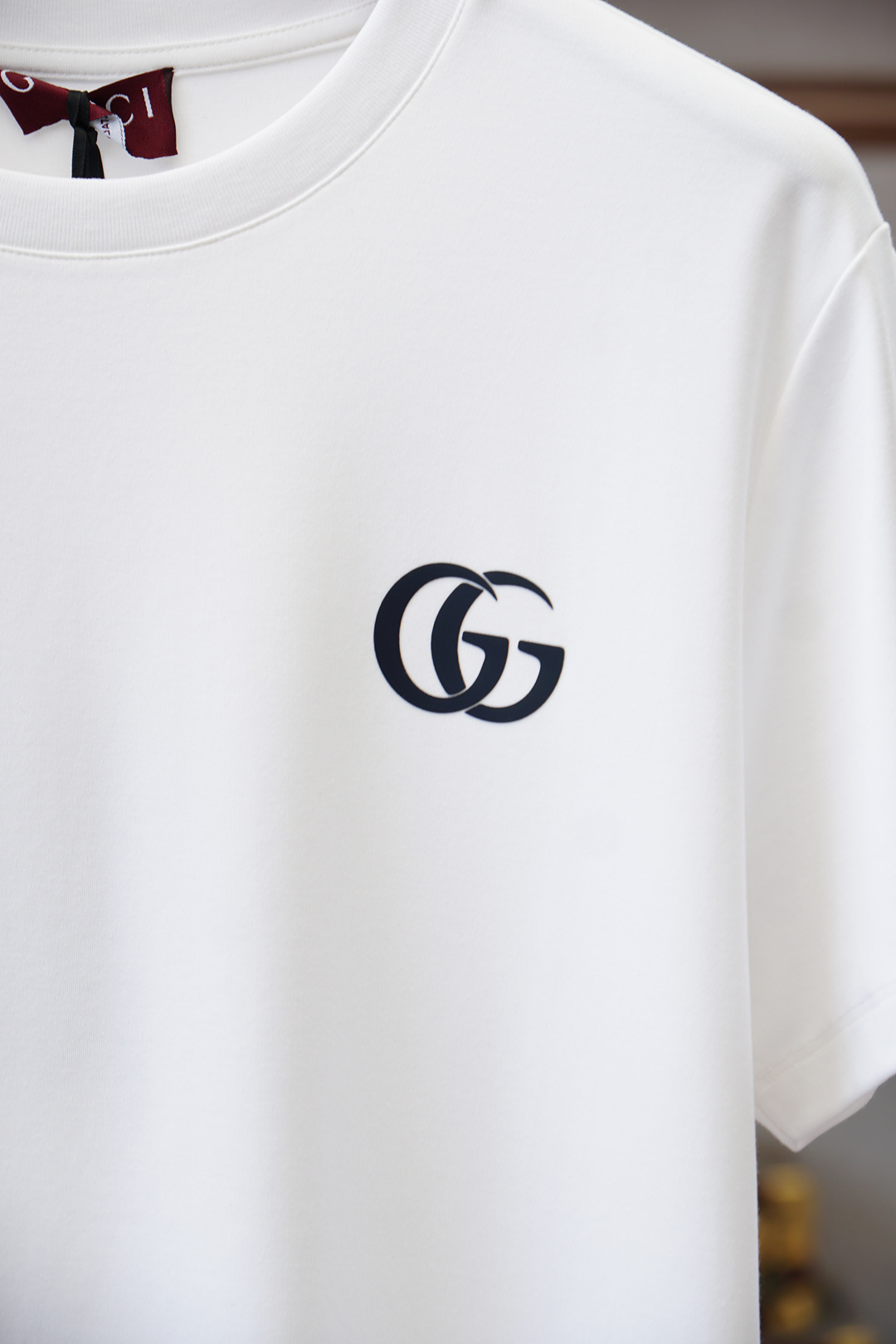 Gucci古奇/👾高级成衣 2025秋冬打底系列！熟男 轻熟男 最爱款式 最经典净色通勤百搭帅气的圆领短