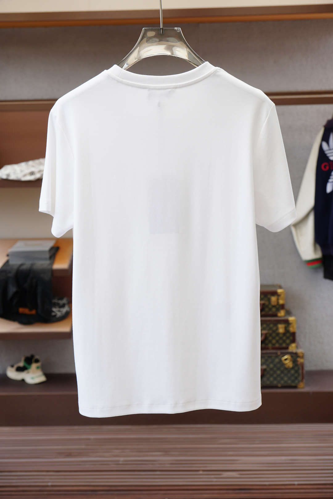 Gucci古奇/👾高级成衣 2025秋冬打底系列！熟男 轻熟男 最爱款式 最经典净色通勤百搭帅气的圆领短