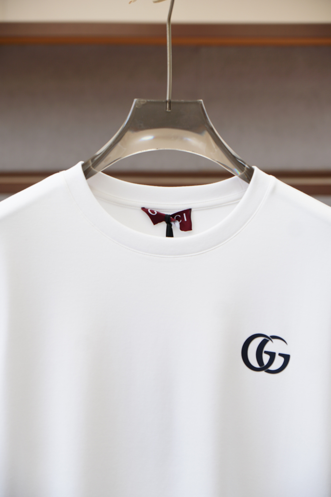 Gucci古奇/👾高级成衣 2025秋冬打底系列！熟男 轻熟男 最爱款式 最经典净色通勤百搭帅气的圆领短