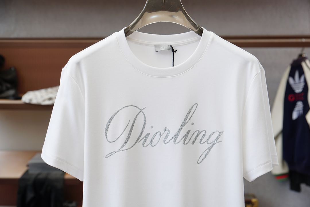 Dior迪奥/👾高级成衣 2025秋冬打底系列！熟男 轻熟男 最爱款式 最经典净色通勤百搭帅气的圆领短袖