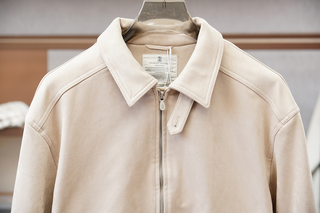 BC-2025SS早秋新款麂皮绒占领夹克🔴男士经典字母皮衣夹克外套！贸易公司渠道稀出，领先官网发售！男士