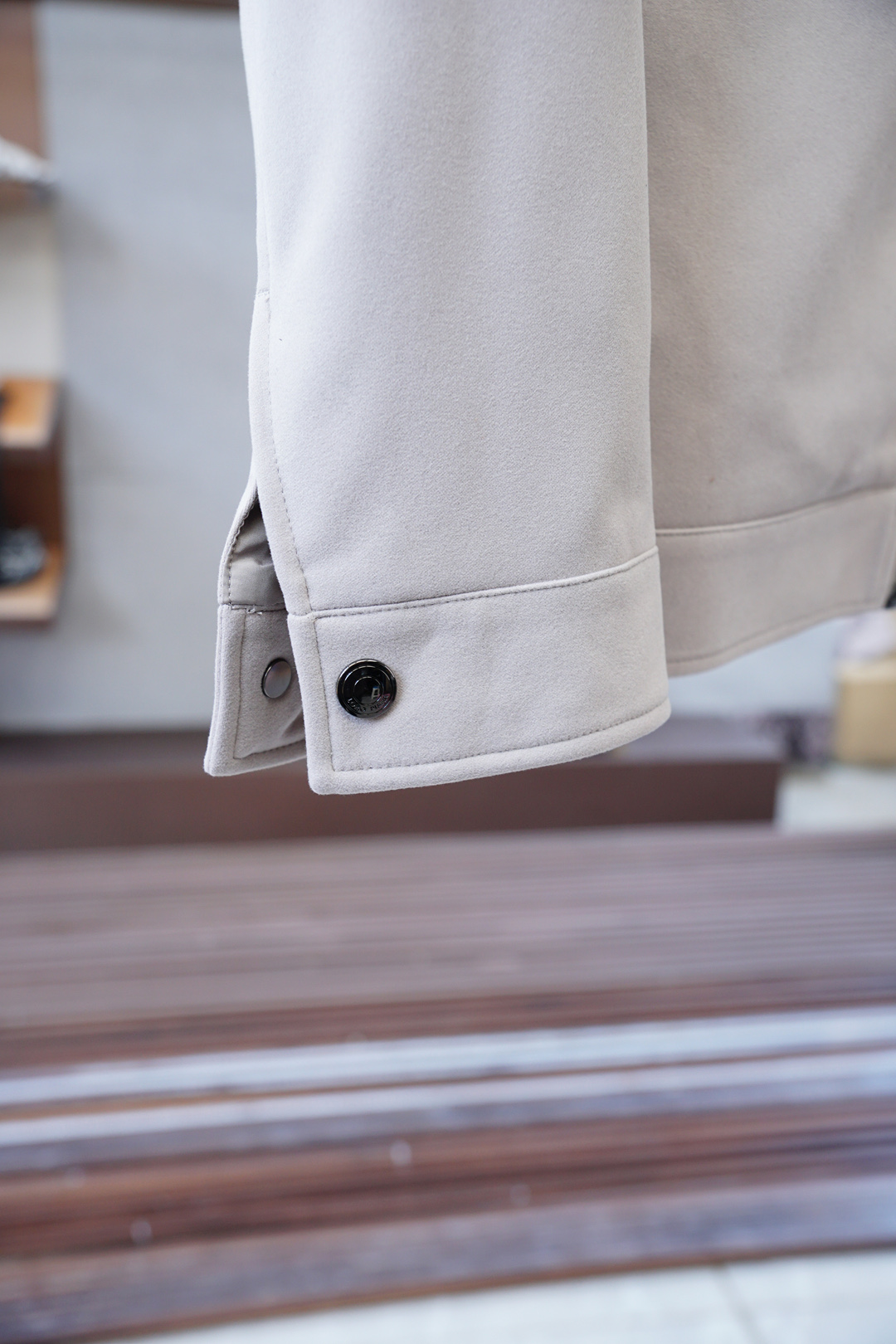 lP🆕-2025SS早秋新款仿麂皮绒占领夹克，男士经典字母皮衣夹克外套！贸易公司渠道稀出，领先官网发售！