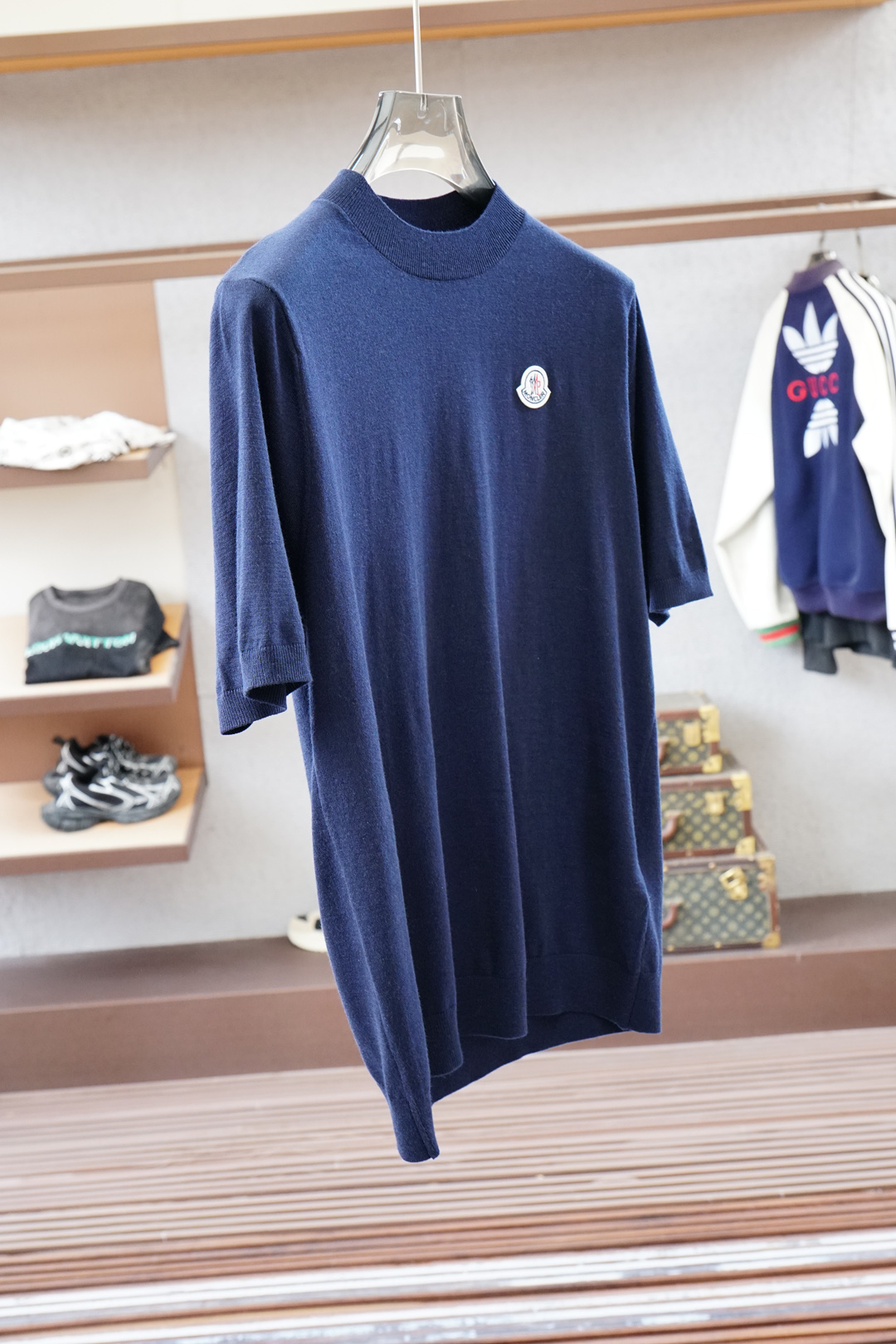 蒙口/🐠2025秋冬男士新款｜奢享瓦楞纹羊毛打底衣，严选100分/澳洲超细美丽诺羊毛以独特瓦楞肌理织造，