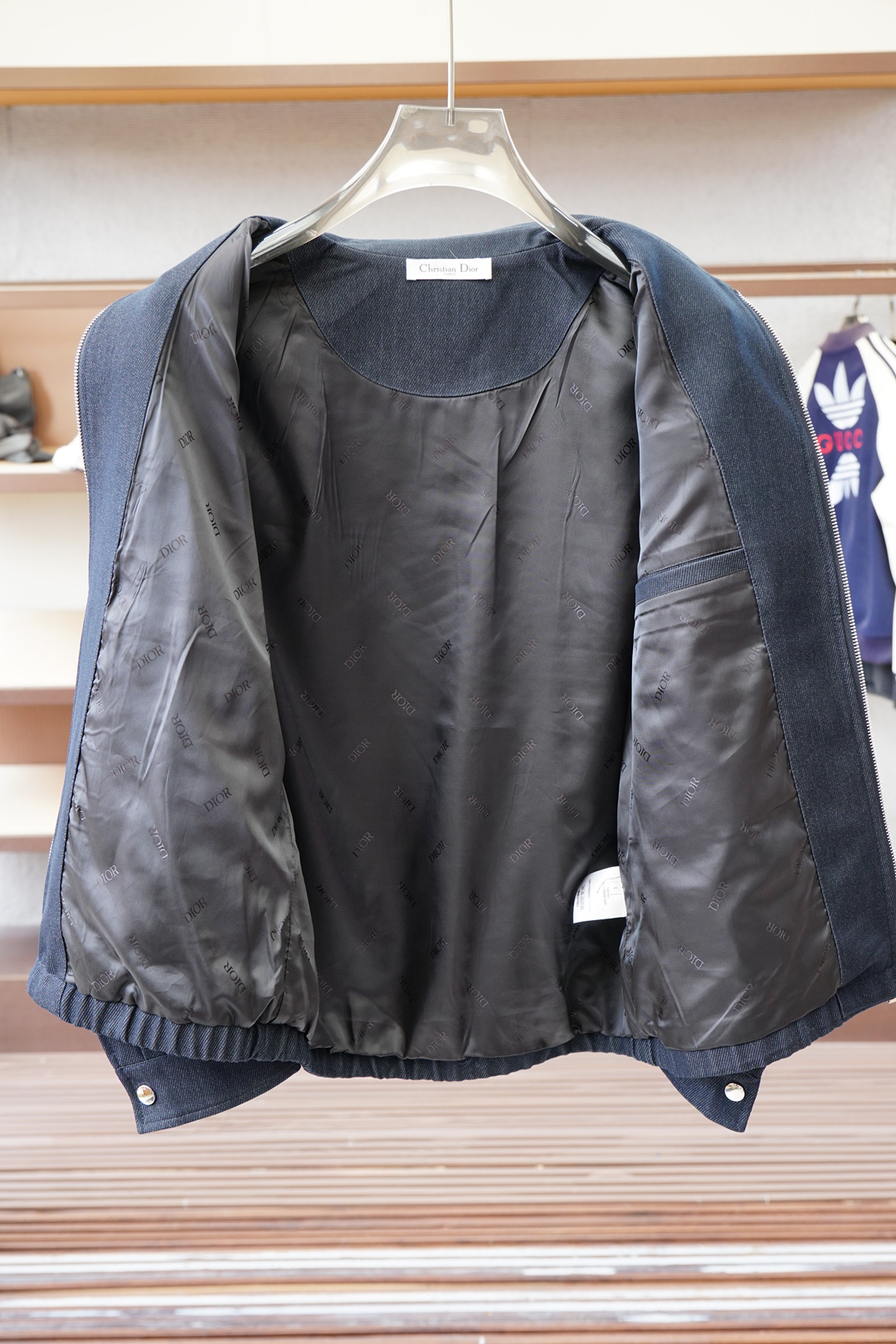 Dior迪奥/2025家族男士时装款商务休闲羊毛立领外套/贸易公司渠道货，纯血统品质，殿堂级品鉴产物！早