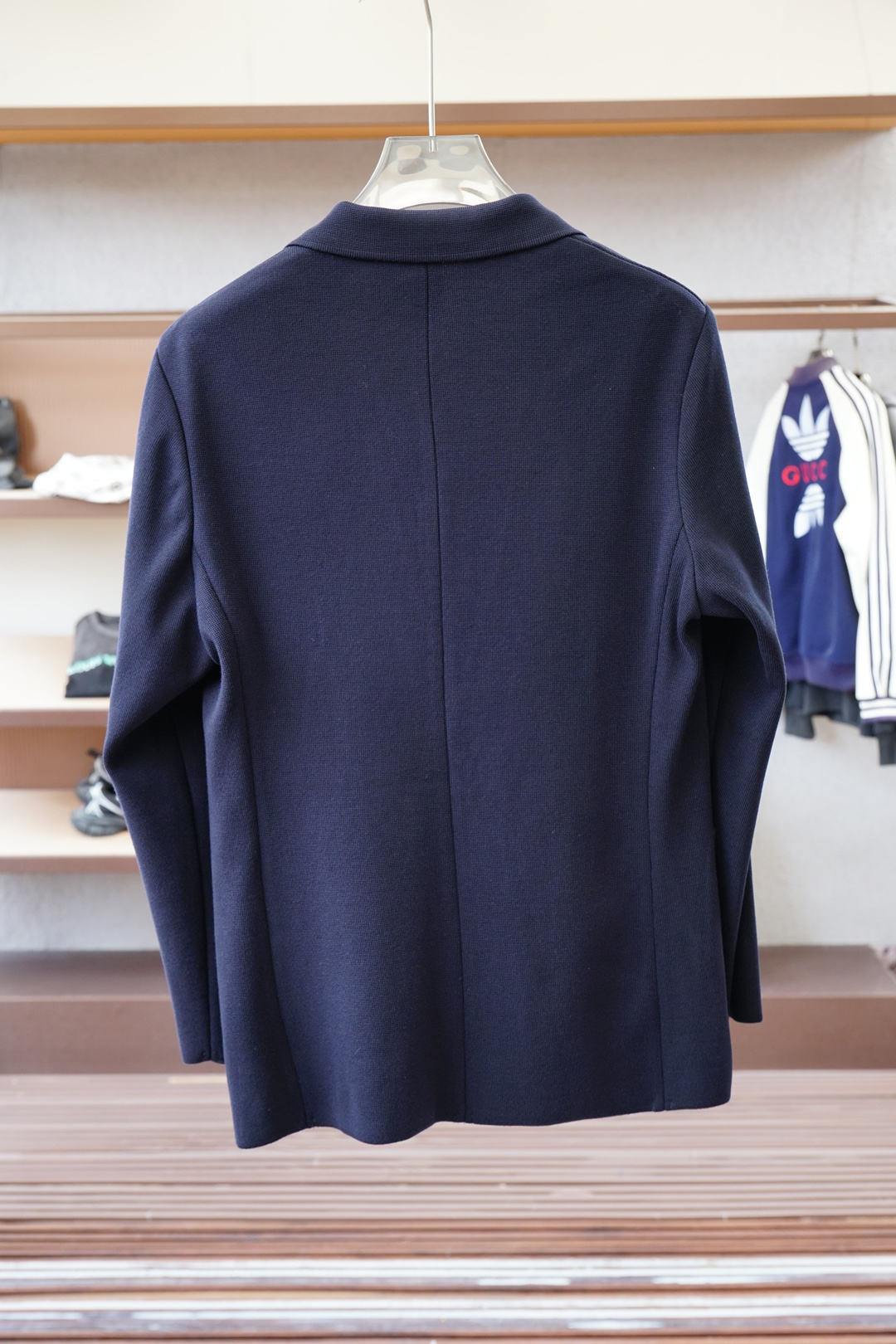 ,BC/家族男士时装款商务休闲针织羊毛西服,贸易公司渠道货,纯血统品质,殿堂级品鉴产物!早秋秀场系列,经