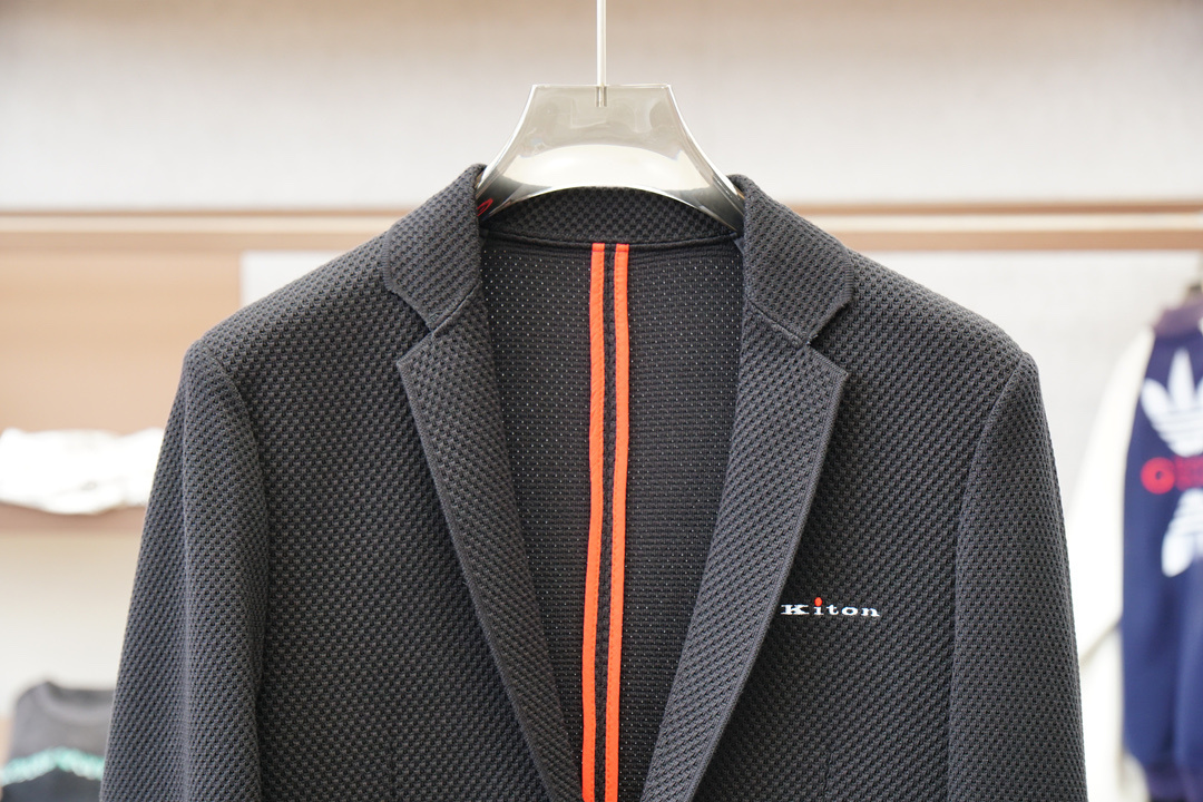 Kiton/奇顿/2025家族男士时装款商务休闲羊毛针织西服,贸易公司渠道货,纯血统品质,殿堂级品鉴产物