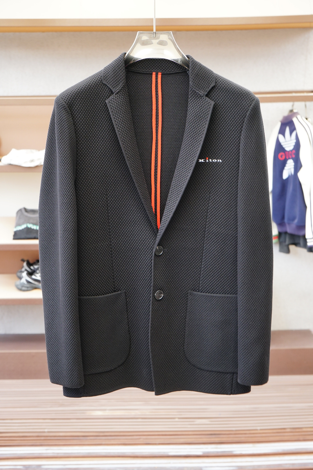 Kiton/奇顿/2025家族男士时装款商务休闲羊毛针织西服,贸易公司渠道货,纯血统品质,殿堂级品鉴产物