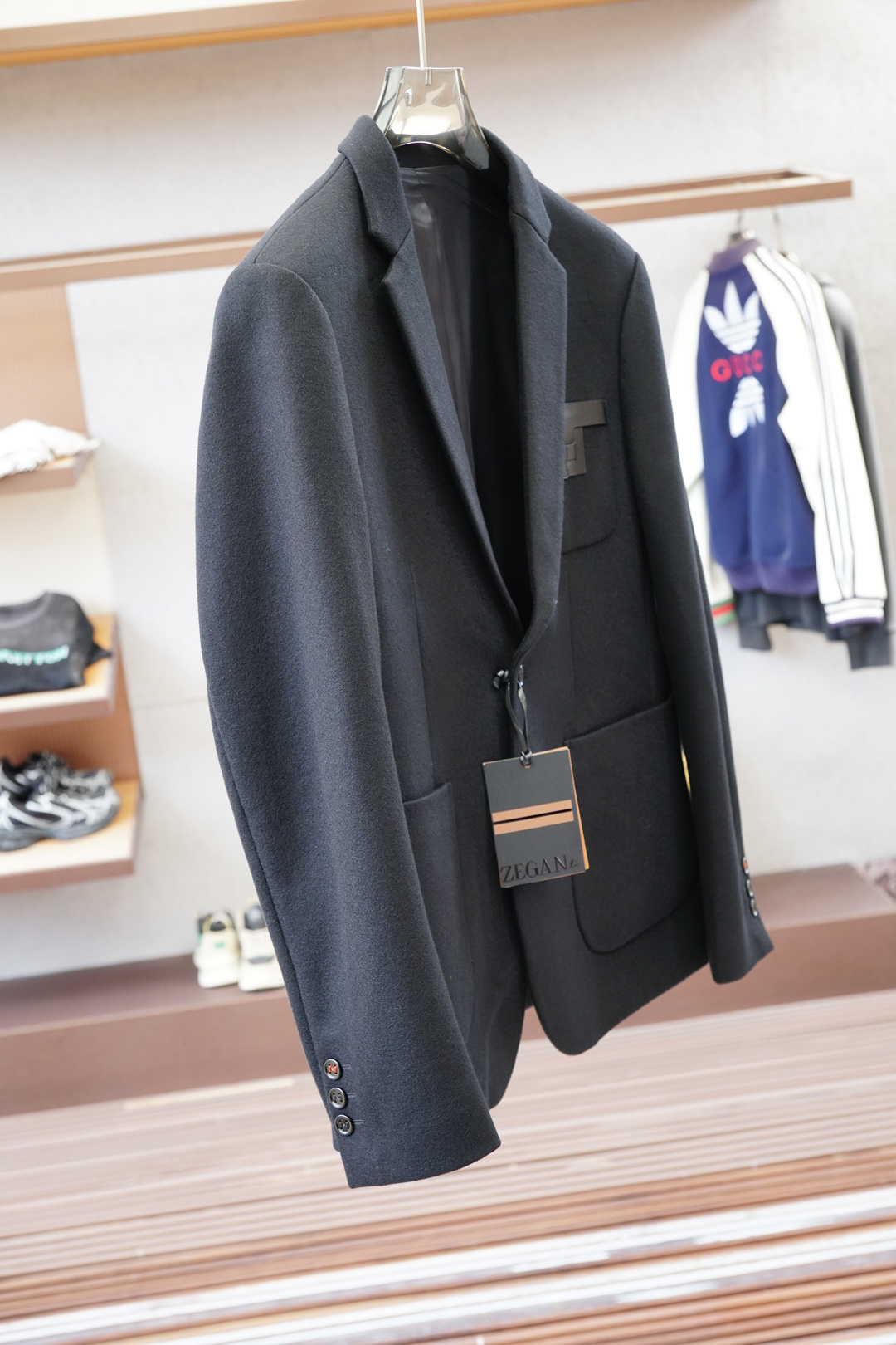 杰尼亚/2025家族男士时装款商务休闲羊毛西服，贸易公司渠道货，纯血统品质，殿堂级品鉴产物！早秋秀场系列