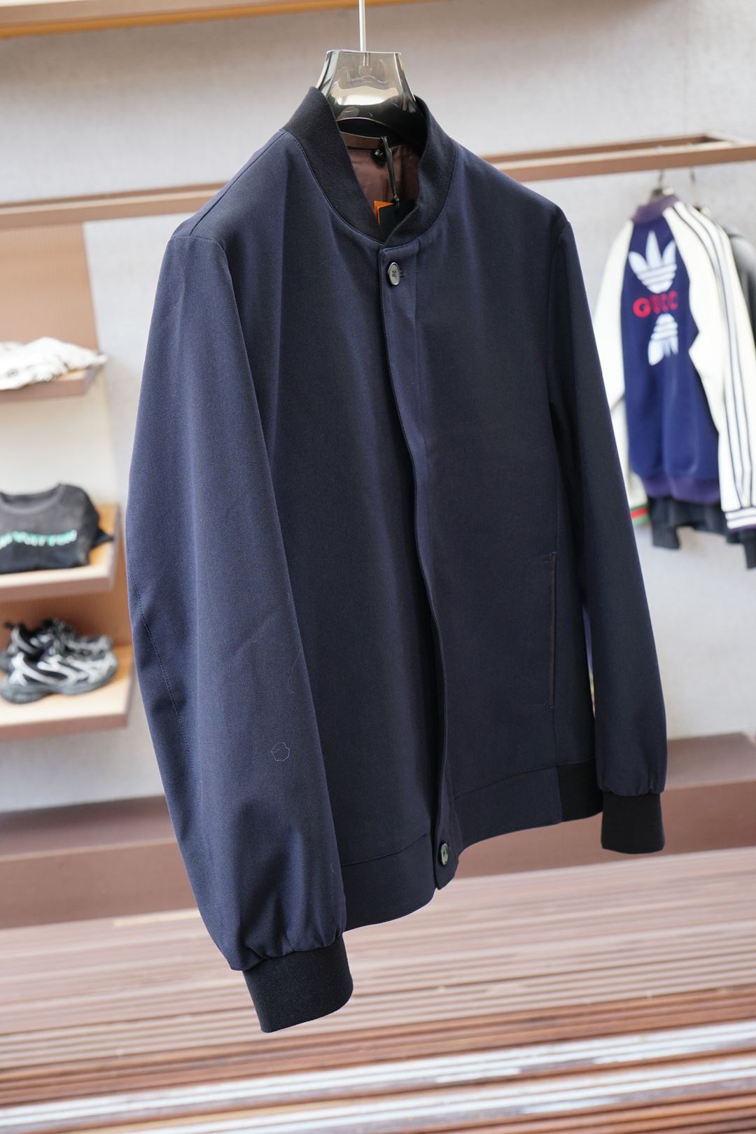 杰尼亚/2025秋季双层外套！今年的专柜新品，男士超软面料帅酷爆款 外套。时尚都市百搭款，今年必定超火爆