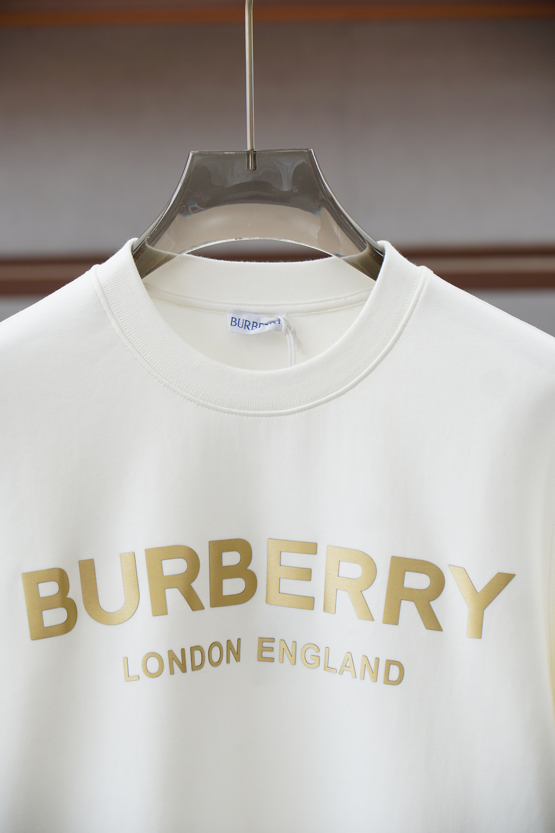 2025秋冬系列上👾BBR 巴宝莉-套头圆领卫衣 纯色LOGO搭配刺绣🪡大标 高端大气经典系列，经典圆领