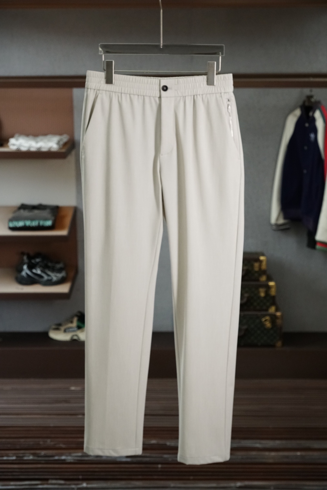 NO:746366,BC-early spring new casual pants, old-fashioned style, simple and elegant, low-key luxury, imported linen comfortable, loose and stylish, flattering long legs. Color: rice, coffee, size: 48 50 52 54 56 58,,19860909BC-早春新品休闲裤,老前风简约大气低调奢华,进口亚麻舒适,松弛有型拉满,修饰大长腿 颜色:米,咖啡, 尺码:48 50 52 54 56 58,,,Men's clothing