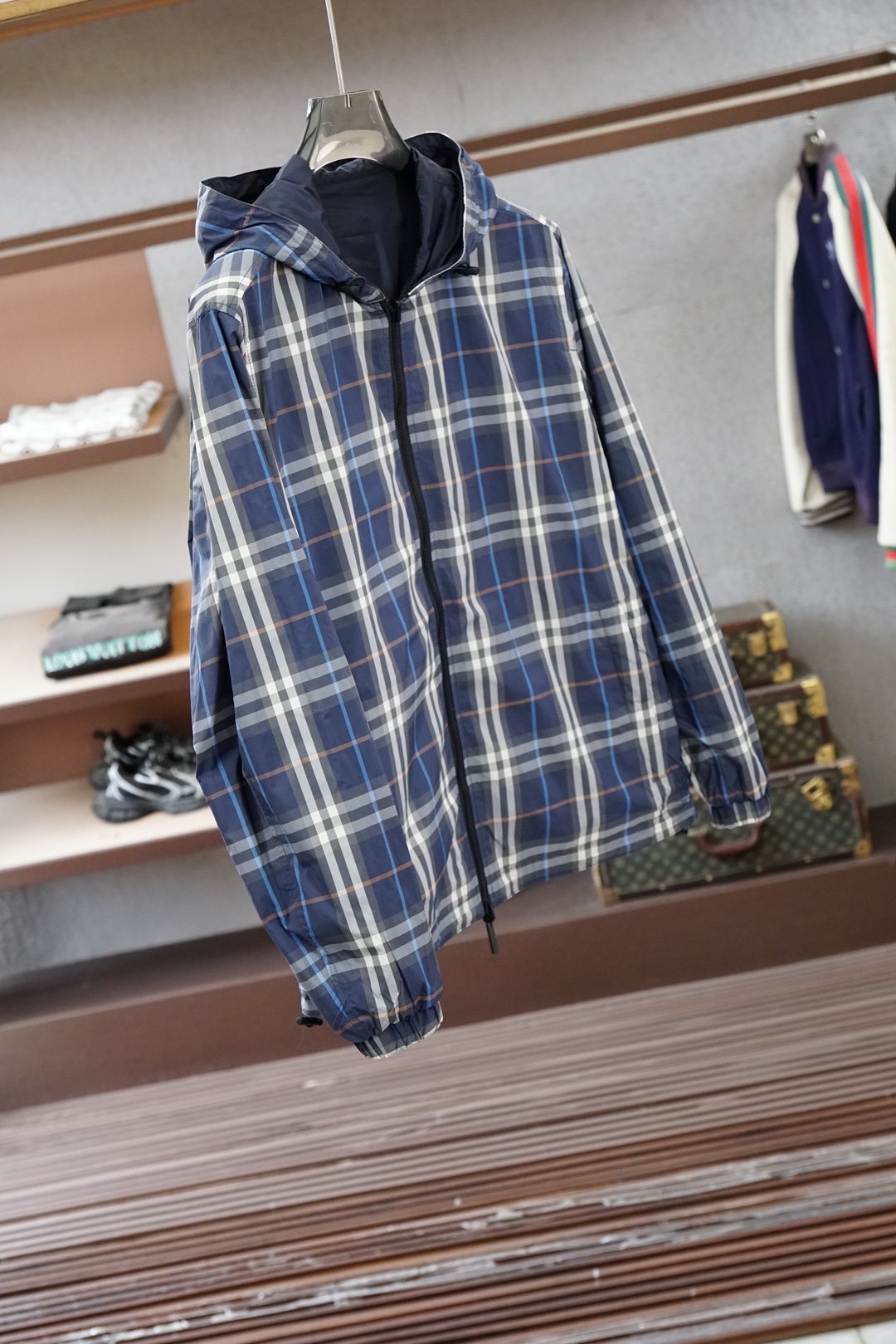 巴宝莉-BBR 2026SS 春季新款章仔双面外套原版购入开发，随意对比市面任意版本！Size:S M 