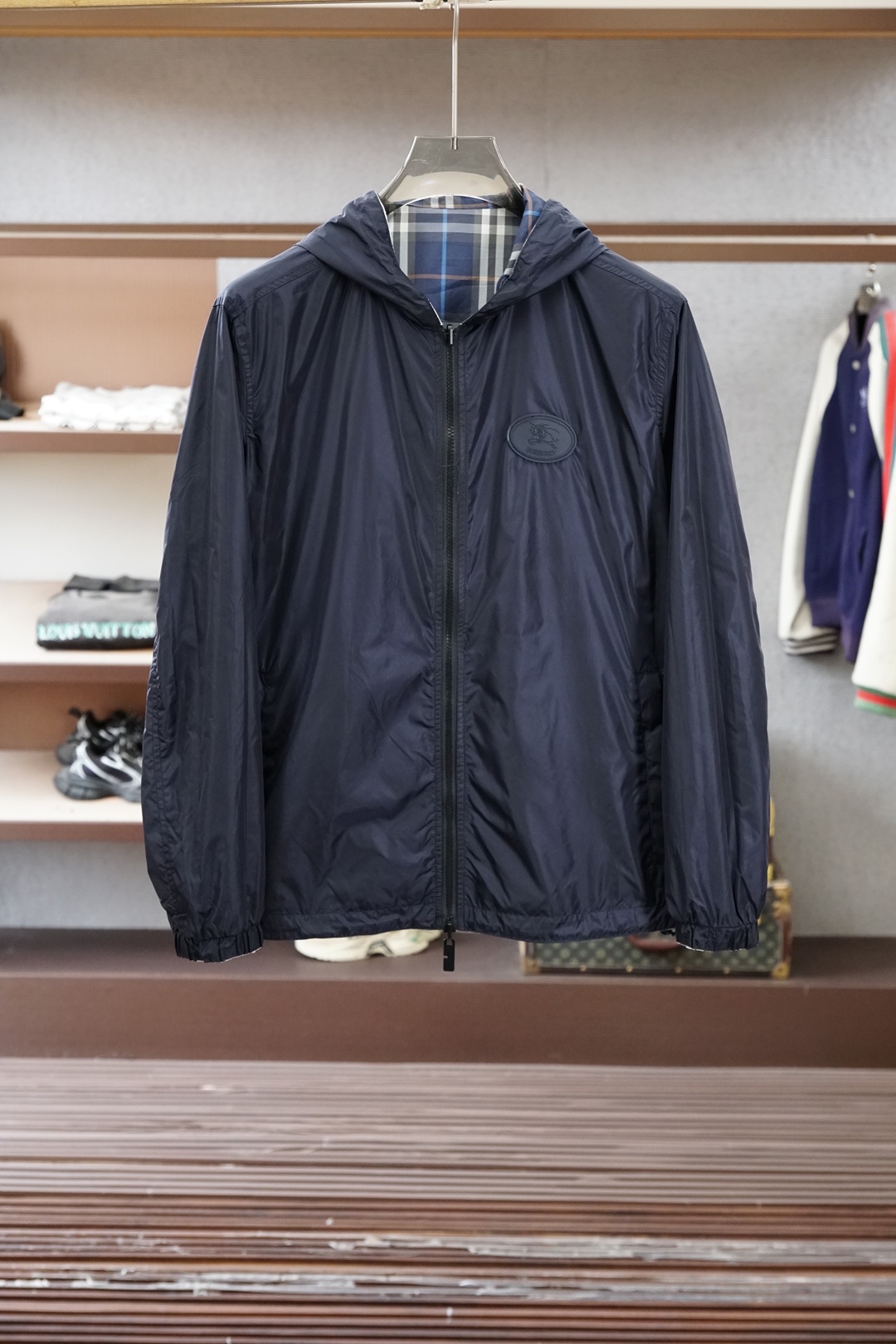 巴宝莉-BBR 2026SS 春季新款章仔双面外套原版购入开发，随意对比市面任意版本！Size:S M 