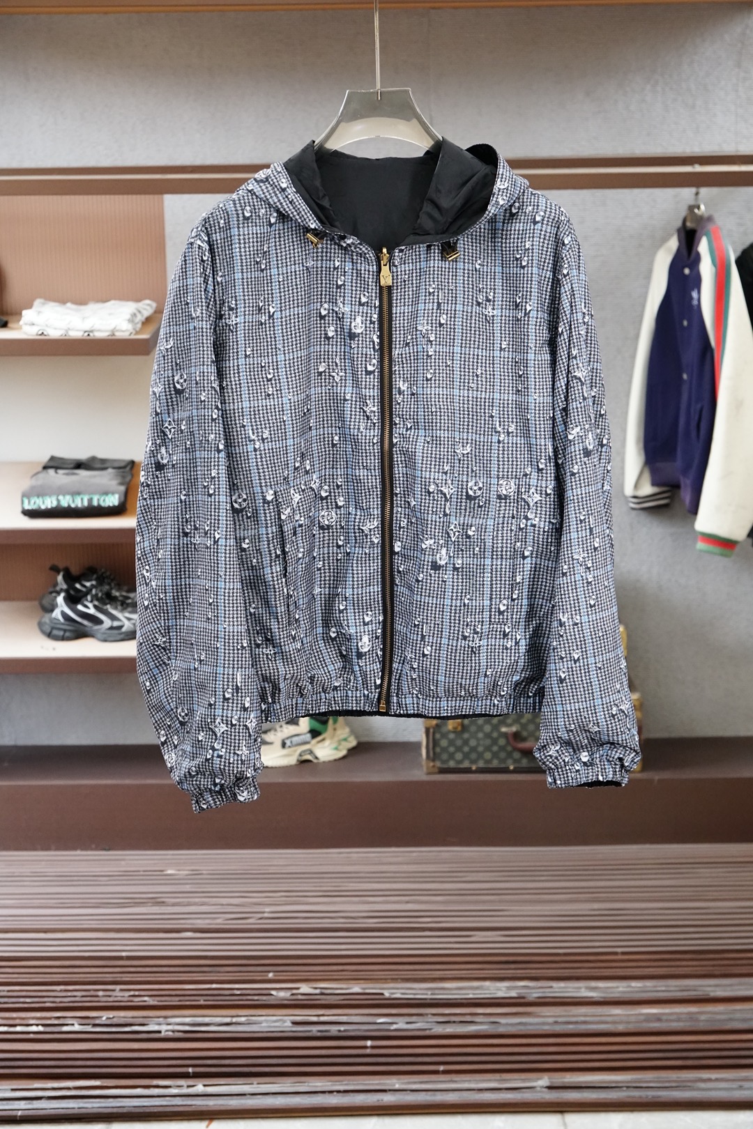 Lv-Louis vuiton2026SS 春夏经典提花外套，原版购入开发，随意对比市面任意版本！Siz