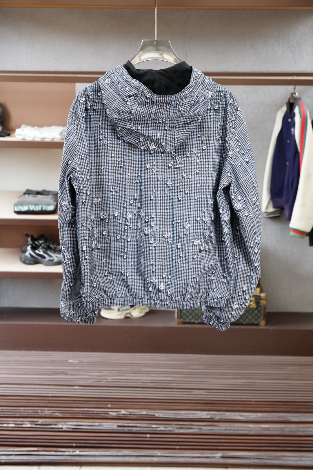 Lv-Louis vuiton2026SS 春夏经典提花外套，原版购入开发，随意对比市面任意版本！Siz