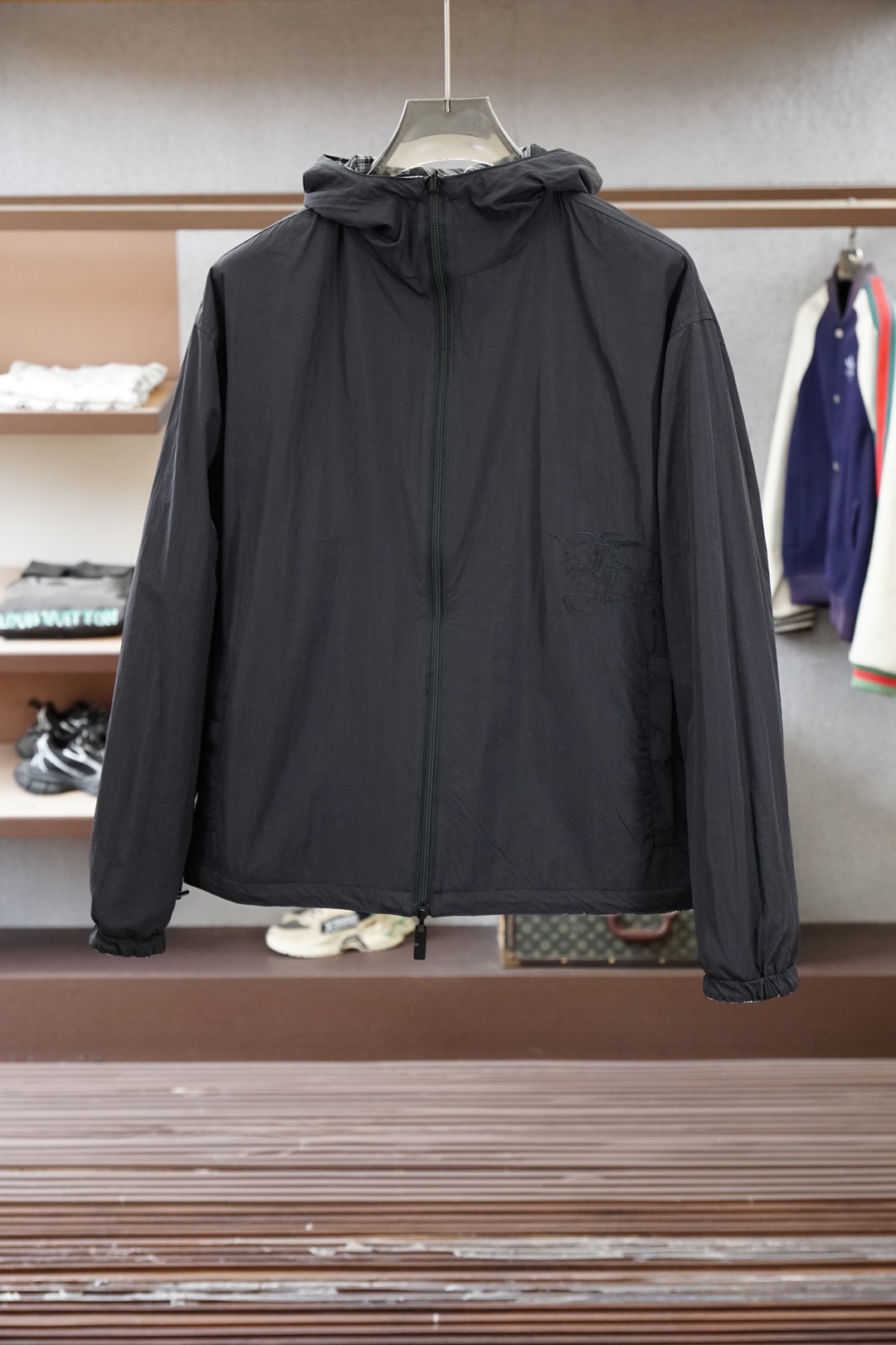 巴宝莉-BBR 2026SS 春季新款章仔双面外套原版购入开发，随意对比市面任意版本！Size:S M 