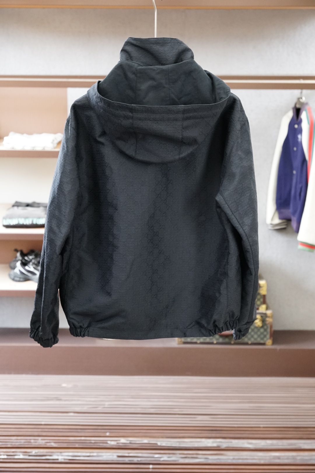 Gucci古奇/2026早春新款外套，官网1.1顶级打造，进口提花双G面料，细节面料，五金，1.1开模定