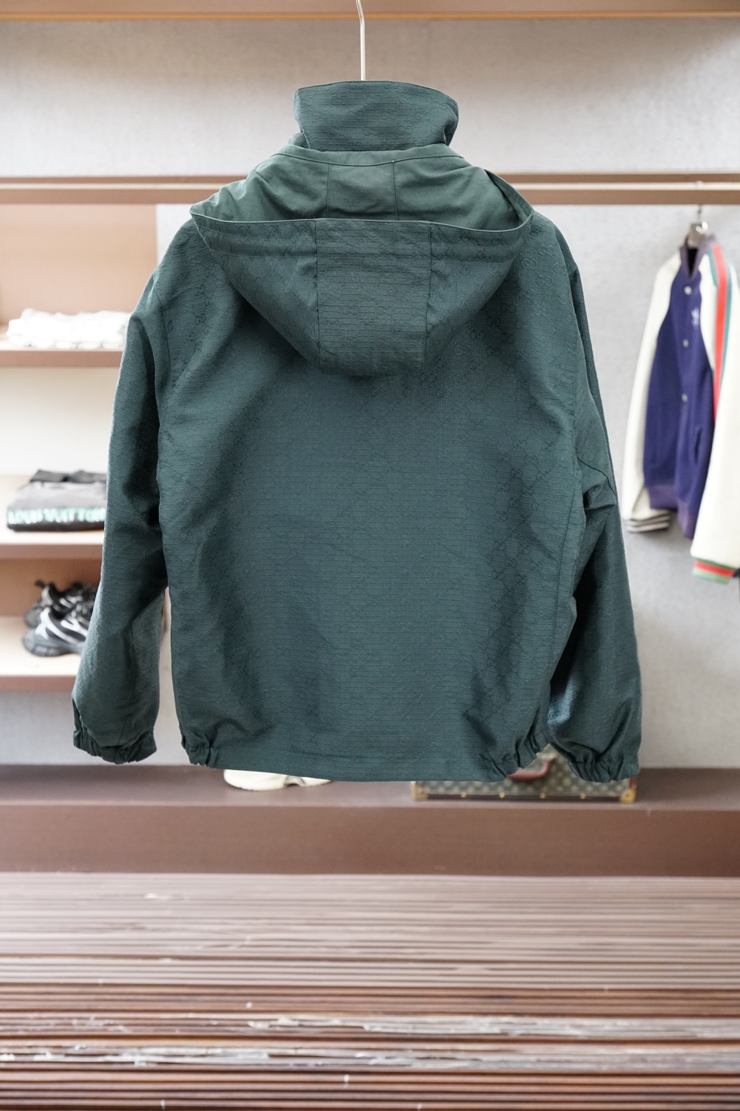 Gucci古奇/2026早春新款外套，官网1.1顶级打造，进口提花双G面料，细节面料，五金，1.1开模定