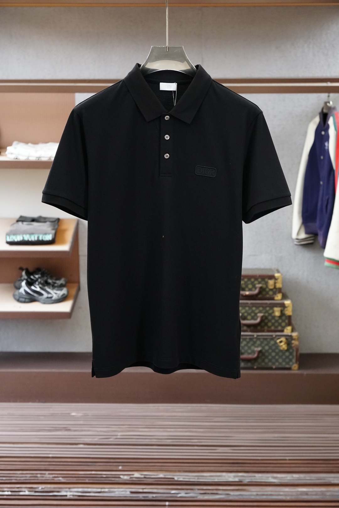 Dior迪奥_2026ss新品上线🔥🔥🔥双面珠地Polo衫｜双面质感的高阶型格采用双面珠地面料，正反双珠