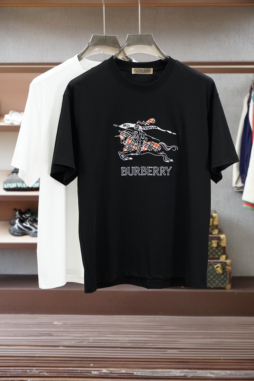 BBR巴宝莉/2026春夏高级成衣圆领短袖打底衫 🦋📟🪆🌹🖖一贯的好版型 进口原版超细进口柔软丝光棉。面