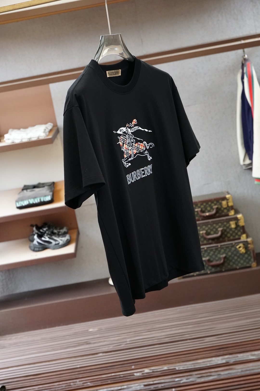 BBR巴宝莉/2026春夏高级成衣圆领短袖打底衫 🦋📟🪆🌹🖖一贯的好版型 进口原版超细进口柔软丝光棉。面