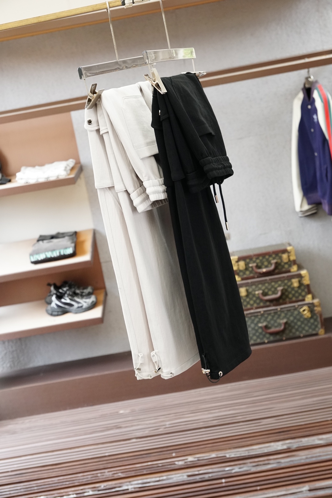 Prada普拉达/2026早春直筒裤🌟🌟男士精品休闲裤.意大利🇮🇹进口面料，最新款上身版型无敌正!绝对可