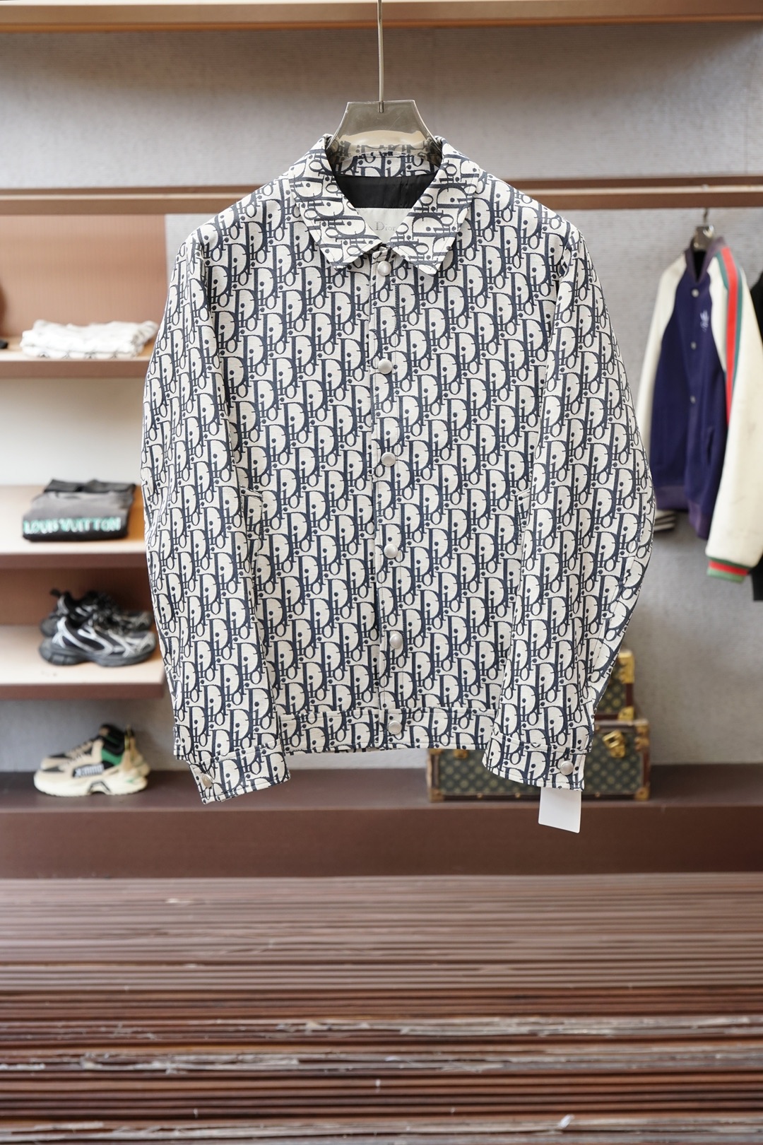 Dior迪奥/🍁2026早春新款衬衣外套🔥满身提花，慢慢时尚感，高端品质堪比正品，胸前进口顶极高密度朱地