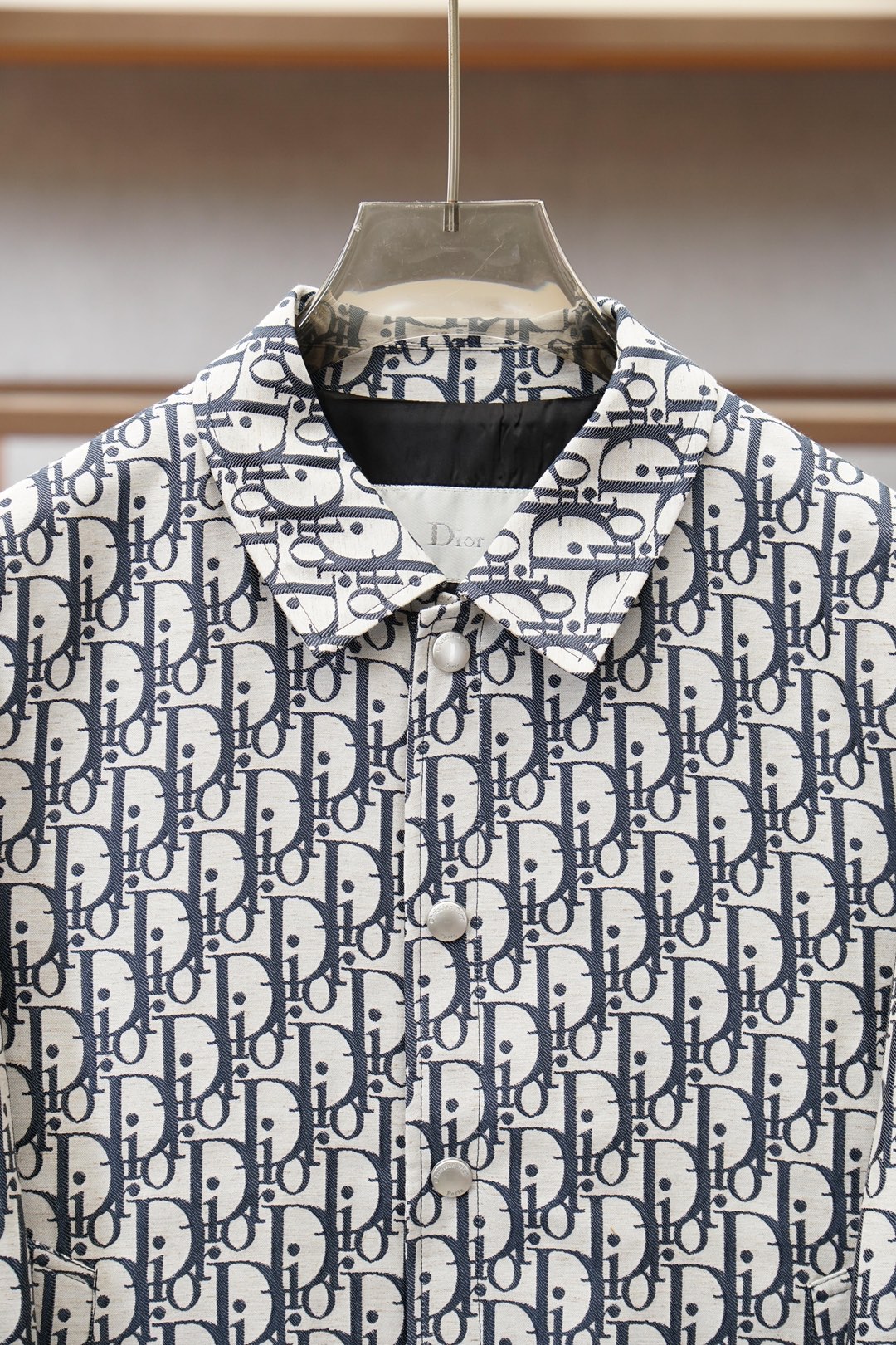 Dior迪奥/🍁2026早春新款衬衣外套🔥满身提花，慢慢时尚感，高端品质堪比正品，胸前进口顶极高密度朱地