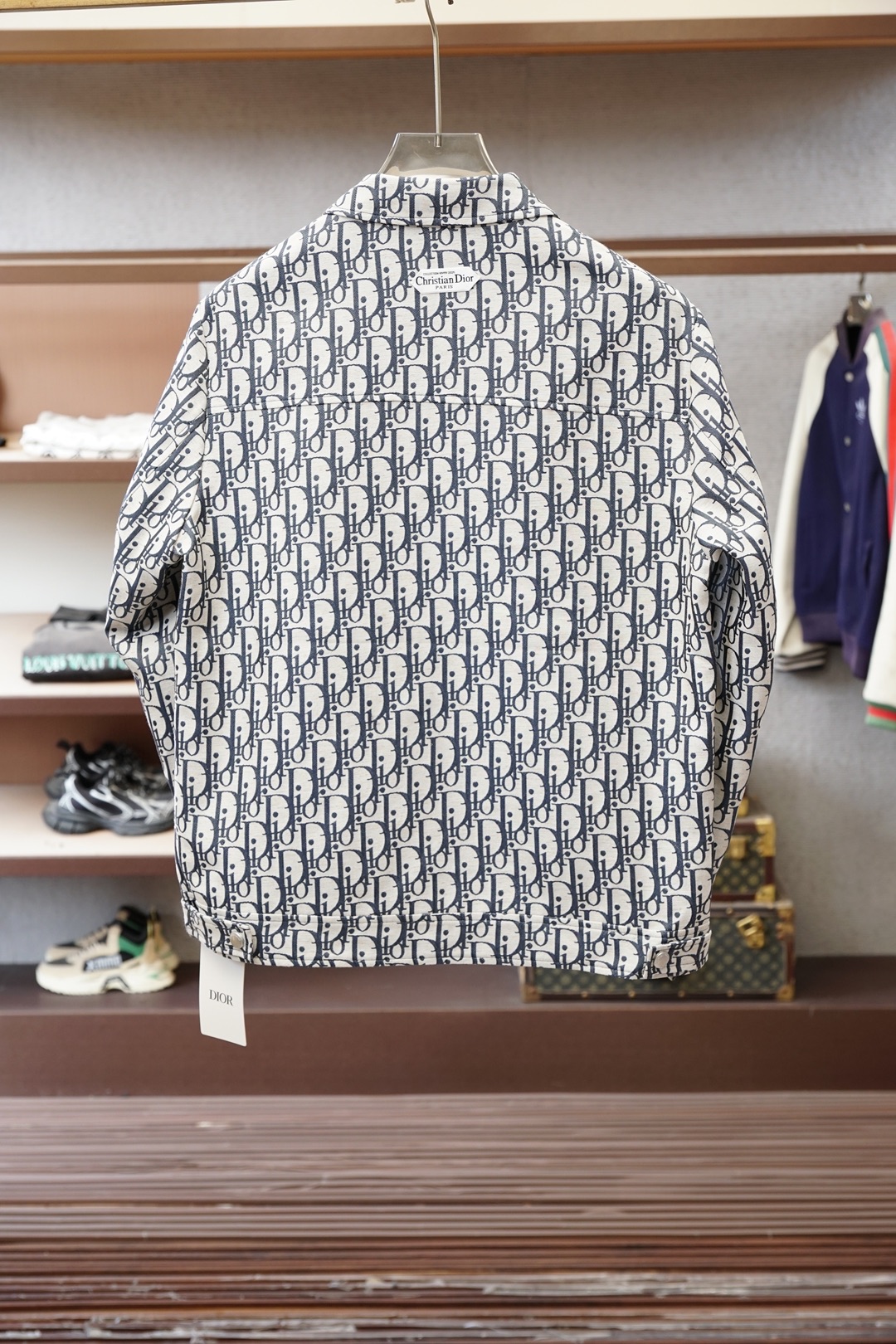 Dior迪奥/🍁2026早春新款衬衣外套🔥满身提花，慢慢时尚感，高端品质堪比正品，胸前进口顶极高密度朱地