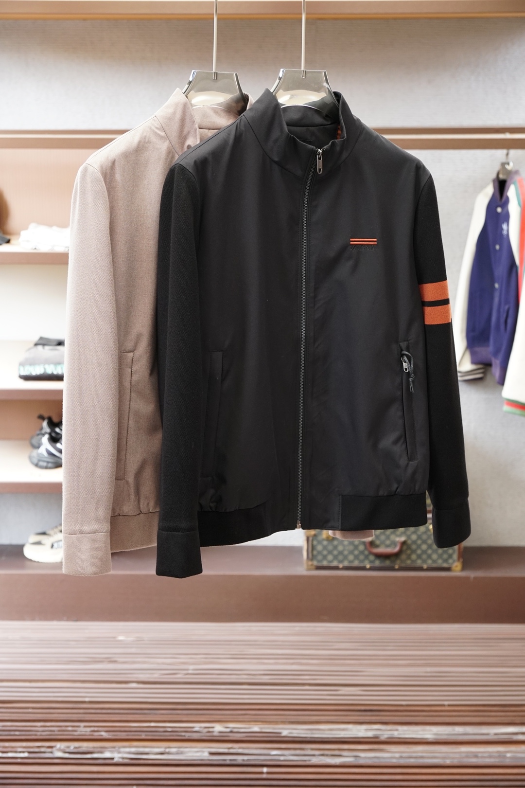 杰尼亚，🧐👁️2026」SS新品火爆上市💜💟质量💟工艺💟设计💟剪裁💌甄选定制高端夹克 兼具柔软亲肤与抗皱