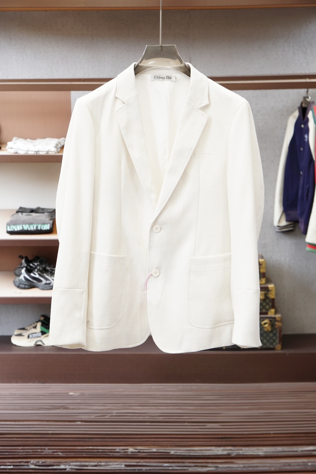 Dior迪奥-2026早春家族男士时装款商务休闲超细羊毛西服，贸易公司渠道货，纯血统品质，殿堂级品鉴产物