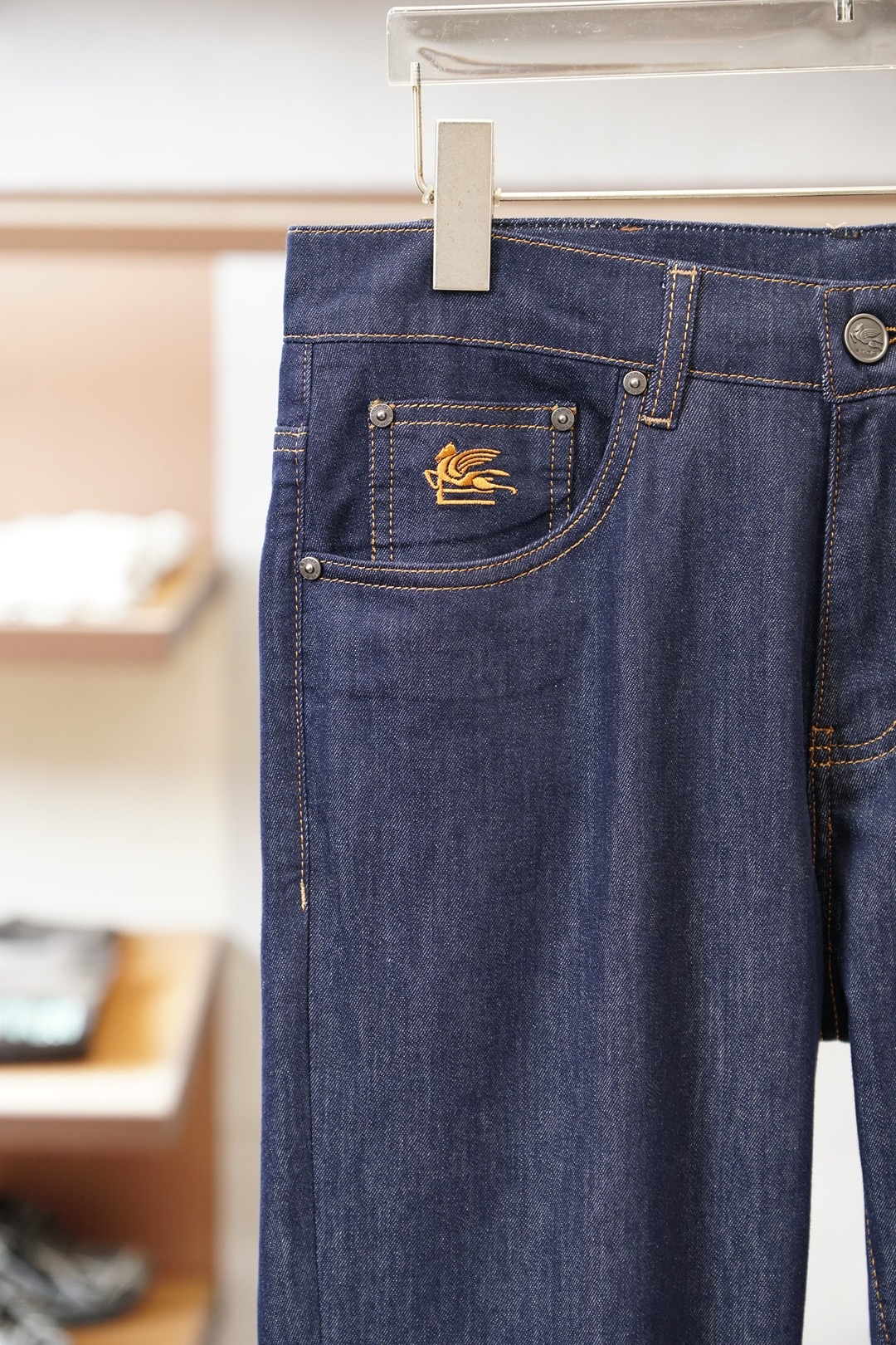 Erto 艾卓，2026ss 早春新品直筒牛仔裤，进口男士匹马棉棉质加莫代尔氨纶长裤，非常柔软有型，不易