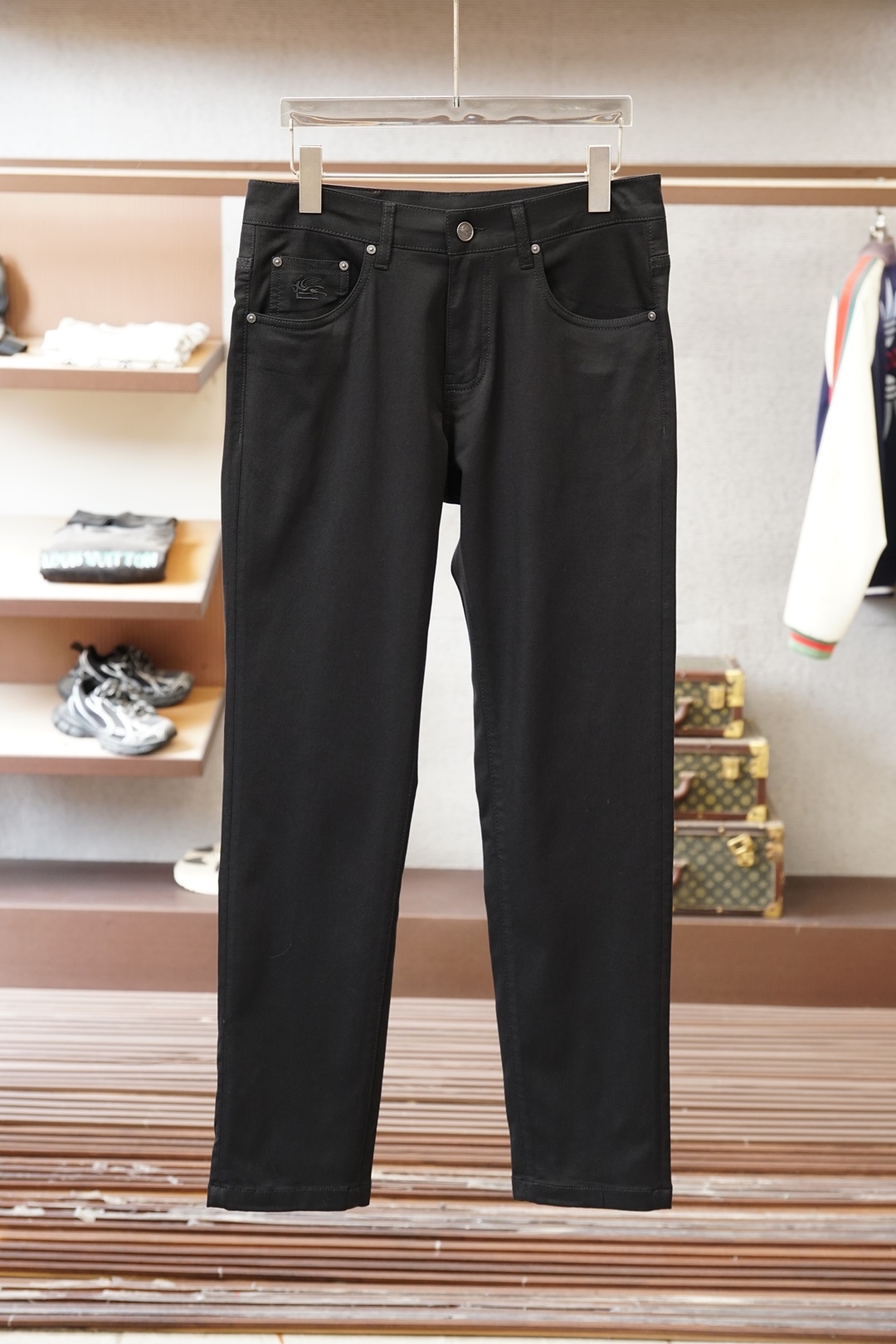 Erto 艾卓，2026ss 早春新品直筒牛仔裤，进口男士匹马棉棉质加莫代尔氨纶长裤，非常柔软有型，不易