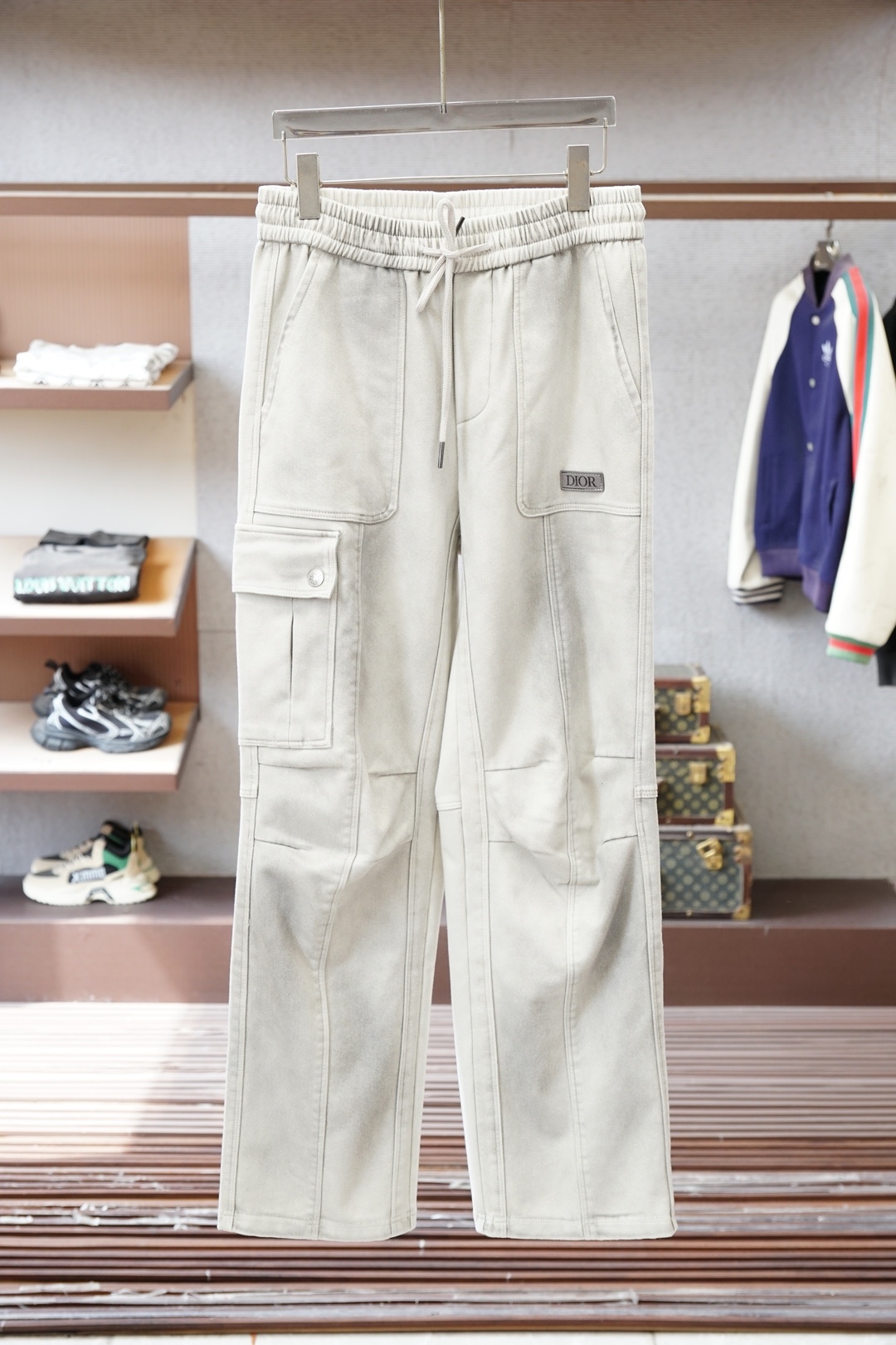 Dior迪奥/2026早春直筒裤🌟🌟男士精品休闲裤.意大利🇮🇹进口面料，最新款上身版型无敌正!绝对可以闭