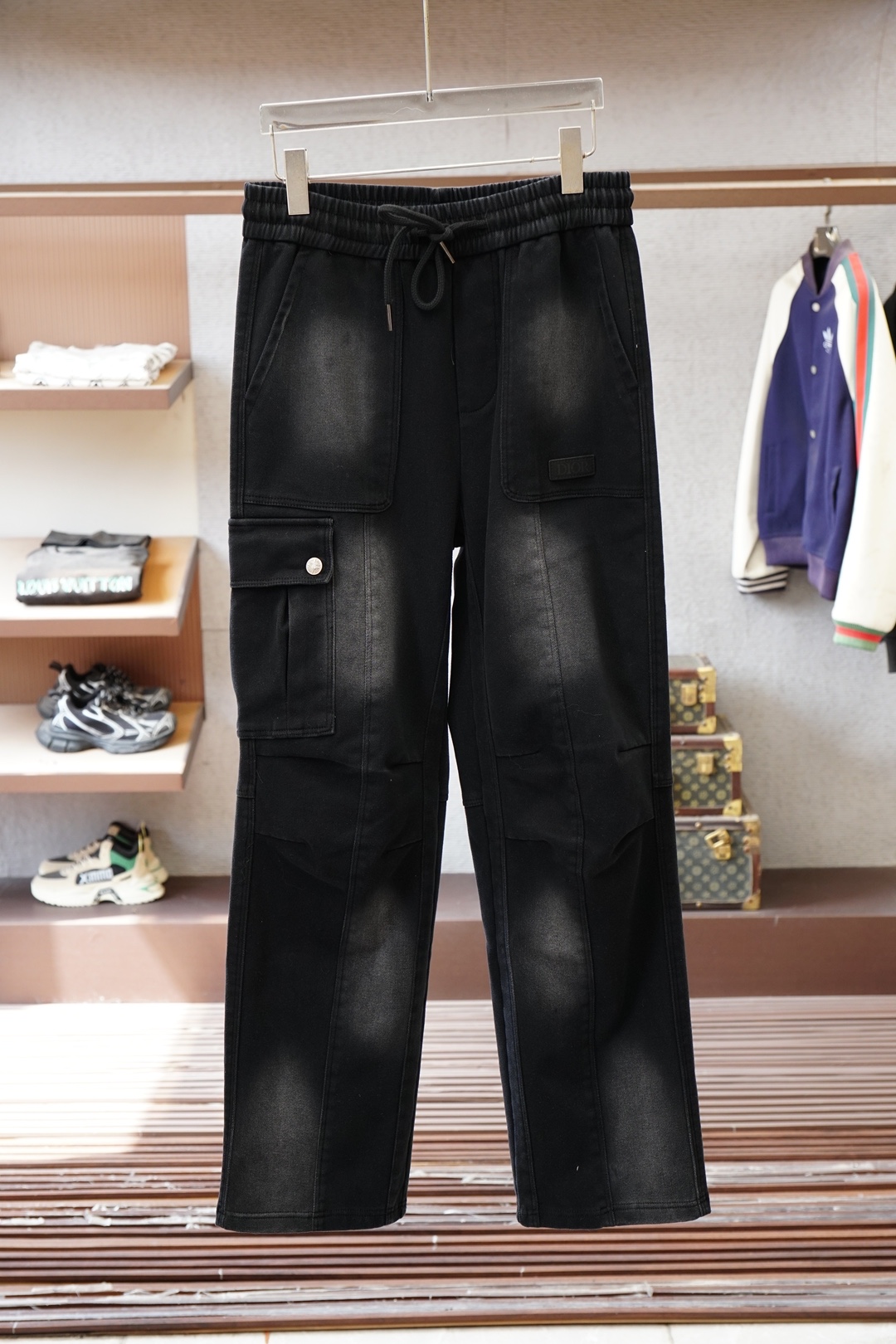 Dior迪奥/2026早春直筒裤🌟🌟男士精品休闲裤.意大利🇮🇹进口面料，最新款上身版型无敌正!绝对可以闭