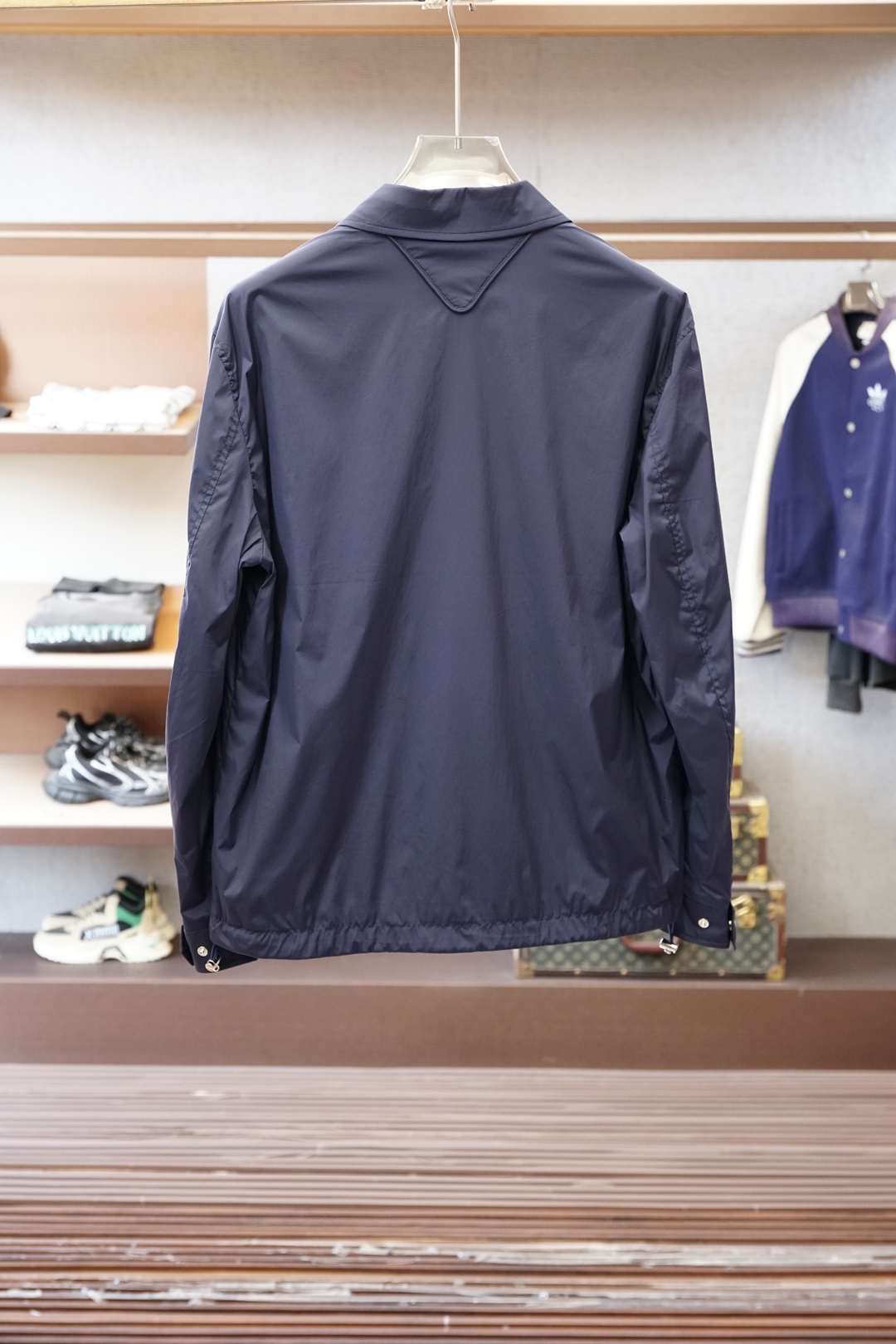 Prada普拉达/💜「2026」SS新品火爆上市💜💟质量💟工艺💟设计💟剪裁💌甄选定制高端夹克 兼具柔软亲