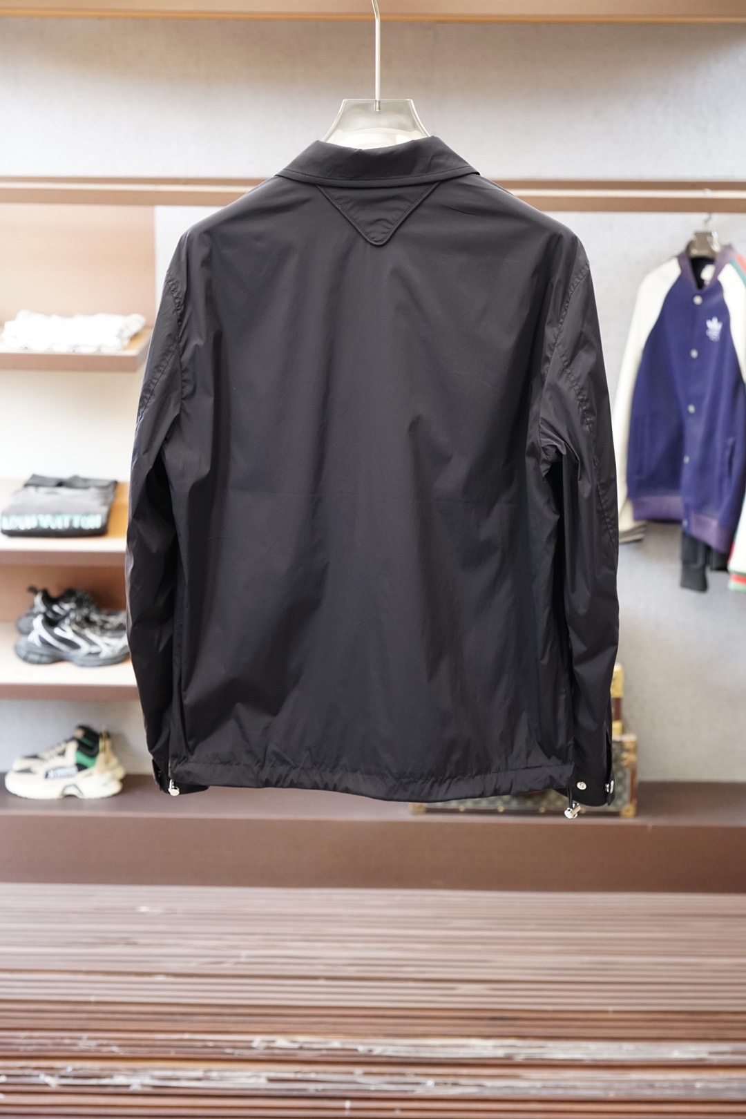 Prada普拉达/💜「2026」SS新品火爆上市💜💟质量💟工艺💟设计💟剪裁💌甄选定制高端夹克 兼具柔软亲