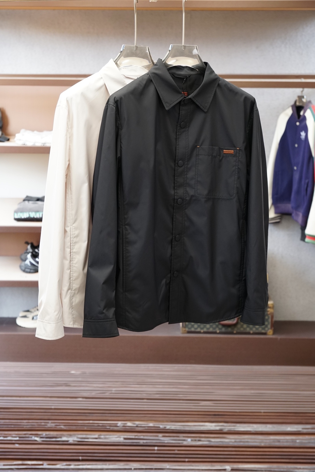 杰尼亚 衬衣外套💜「2026」SS新品火爆上市💜💟质量💟工艺💟设计💟剪裁💌甄选定制高端夹克 兼具柔软亲肤