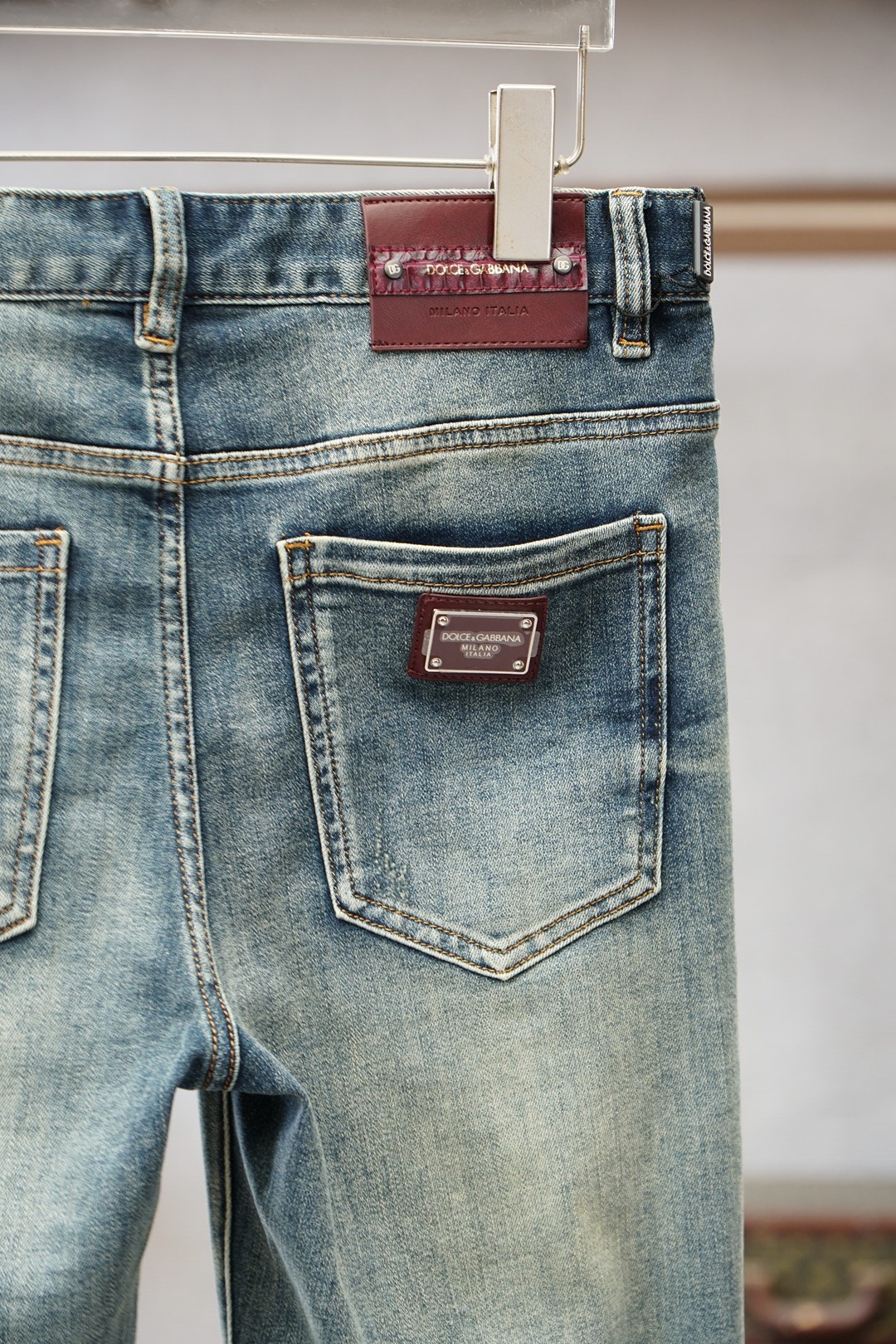 DG2026春夏直筒牛仔裤系列新品教父级洗水牛仔裤 🦋🪆🌻🧀🍍奢华感ss官网专柜9000大洋新品热销 原