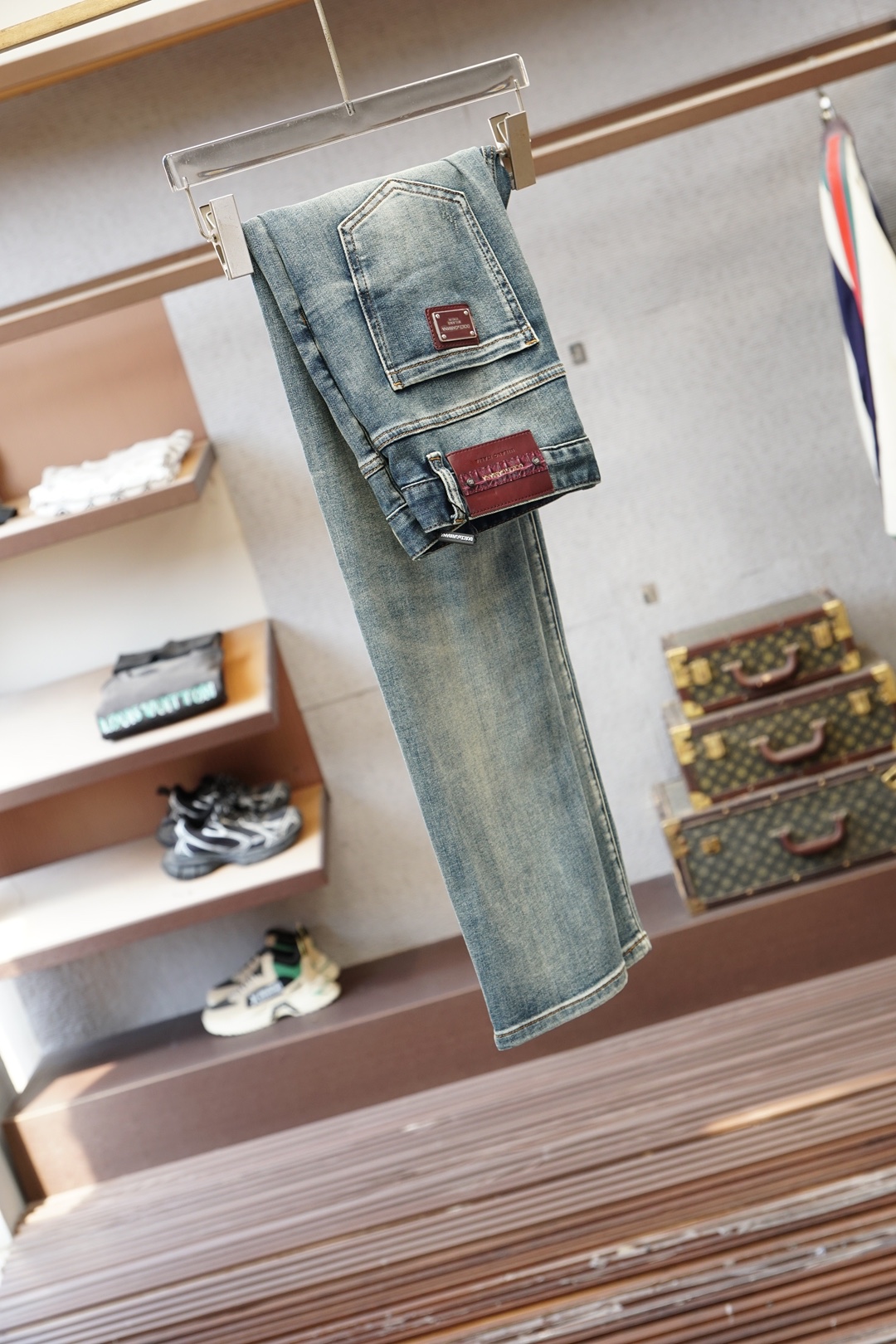 DG2026春夏直筒牛仔裤系列新品教父级洗水牛仔裤 🦋🪆🌻🧀🍍奢华感ss官网专柜9000大洋新品热销 原