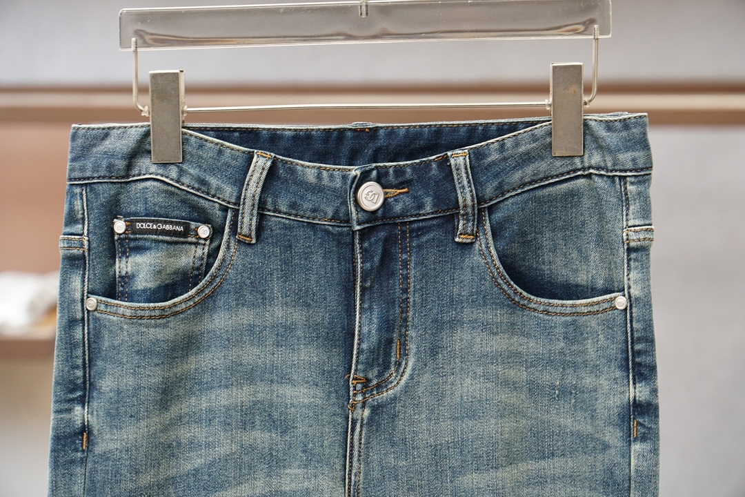 DG2026春夏直筒牛仔裤系列新品教父级洗水牛仔裤 🦋🪆🌻🧀🍍奢华感ss官网专柜9000大洋新品热销 原