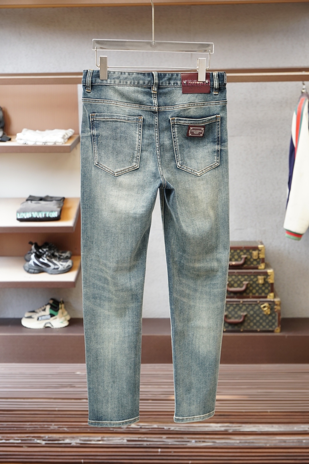 DG2026春夏直筒牛仔裤系列新品教父级洗水牛仔裤 🦋🪆🌻🧀🍍奢华感ss官网专柜9000大洋新品热销 原