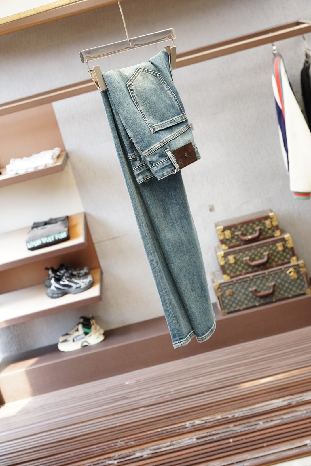 布鲁提2026春夏直筒牛仔裤系列新品教父级洗水牛仔裤 🦋🪆🌻🧀🍍奢华感26ss官网专柜9000大洋新品热