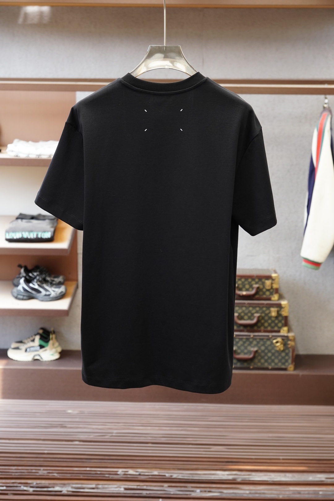 、2026ss新品上线🔥🔥🔥MM6 马吉拉，印花双面布短袖｜质感与设计的双重进阶甄选高支双面布面料，采用