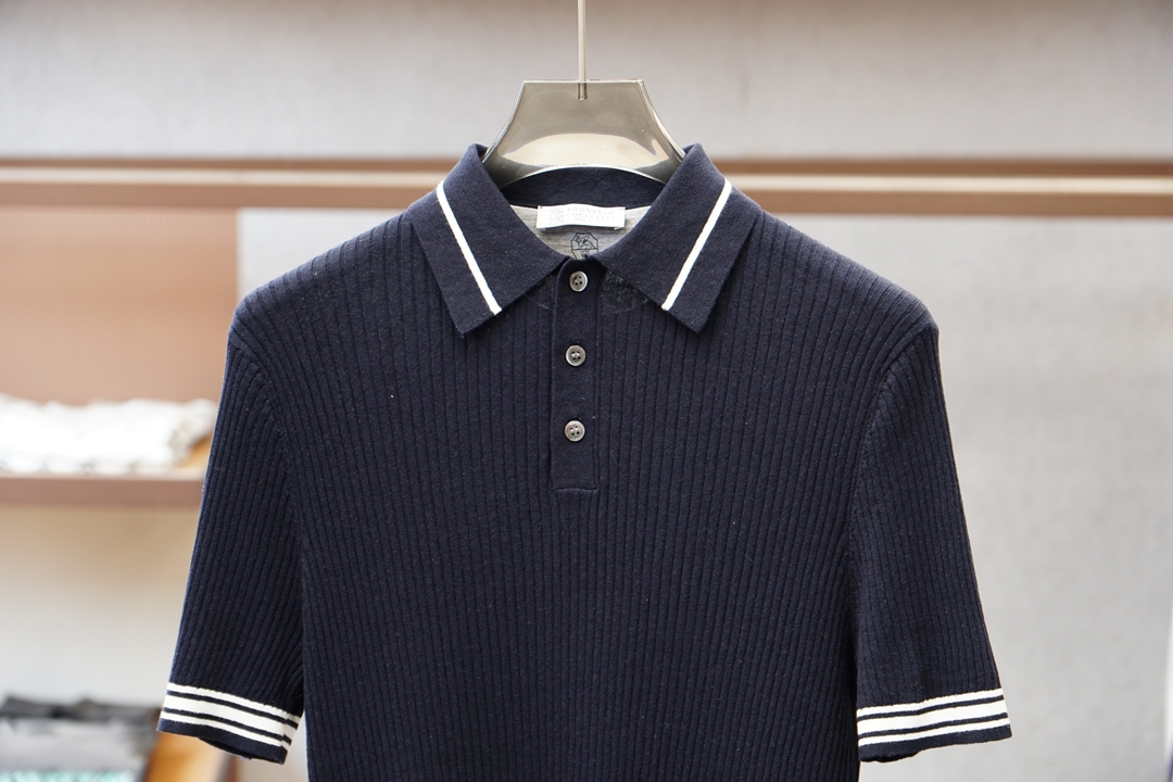 BC-2026ss新品上线🔥🔥🔥Brunello Cucinelli  男士竖坑条肌理×棉麻羊毛｜商务型