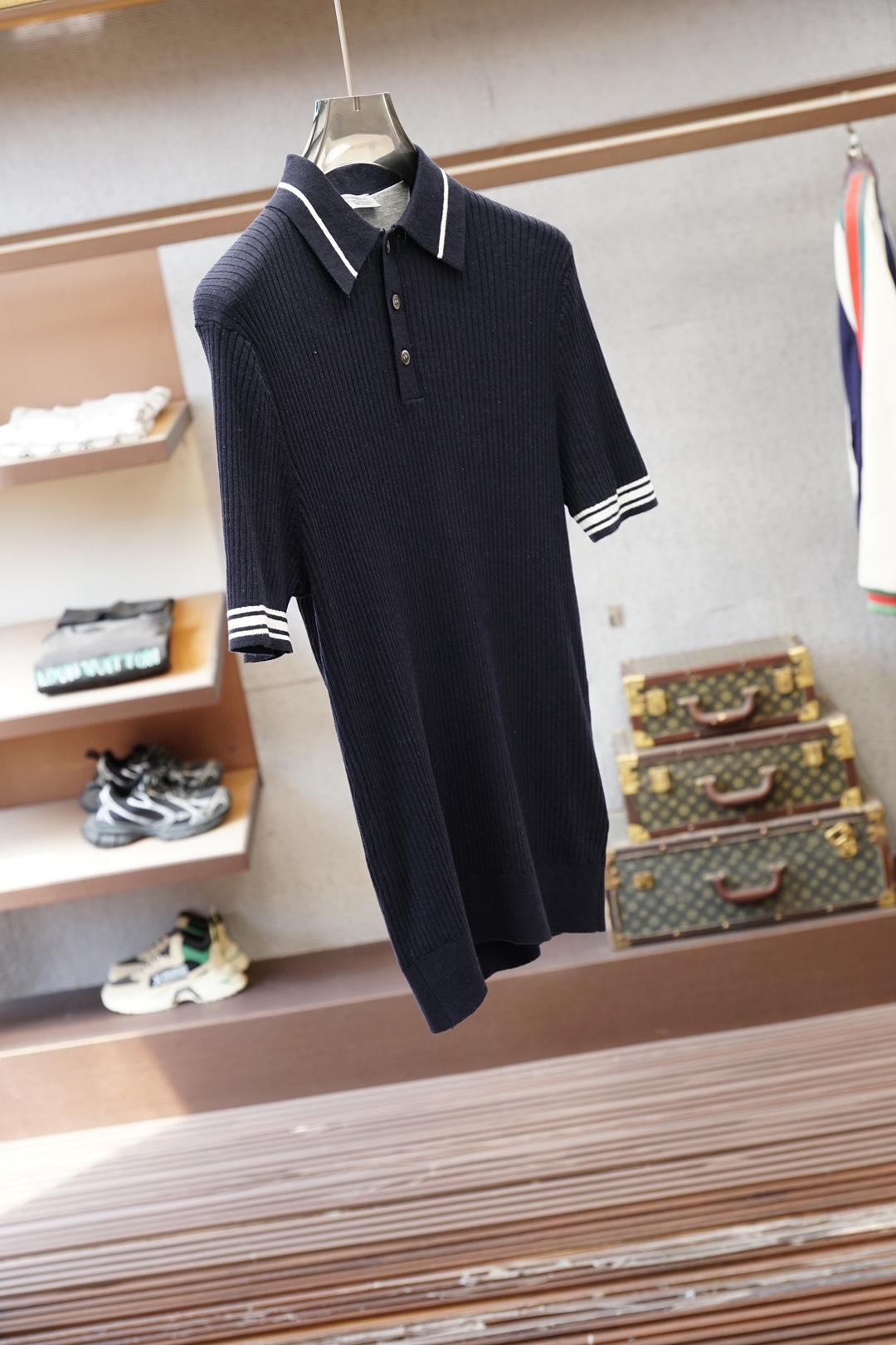 BC-2026ss新品上线🔥🔥🔥Brunello Cucinelli  男士竖坑条肌理×棉麻羊毛｜商务型