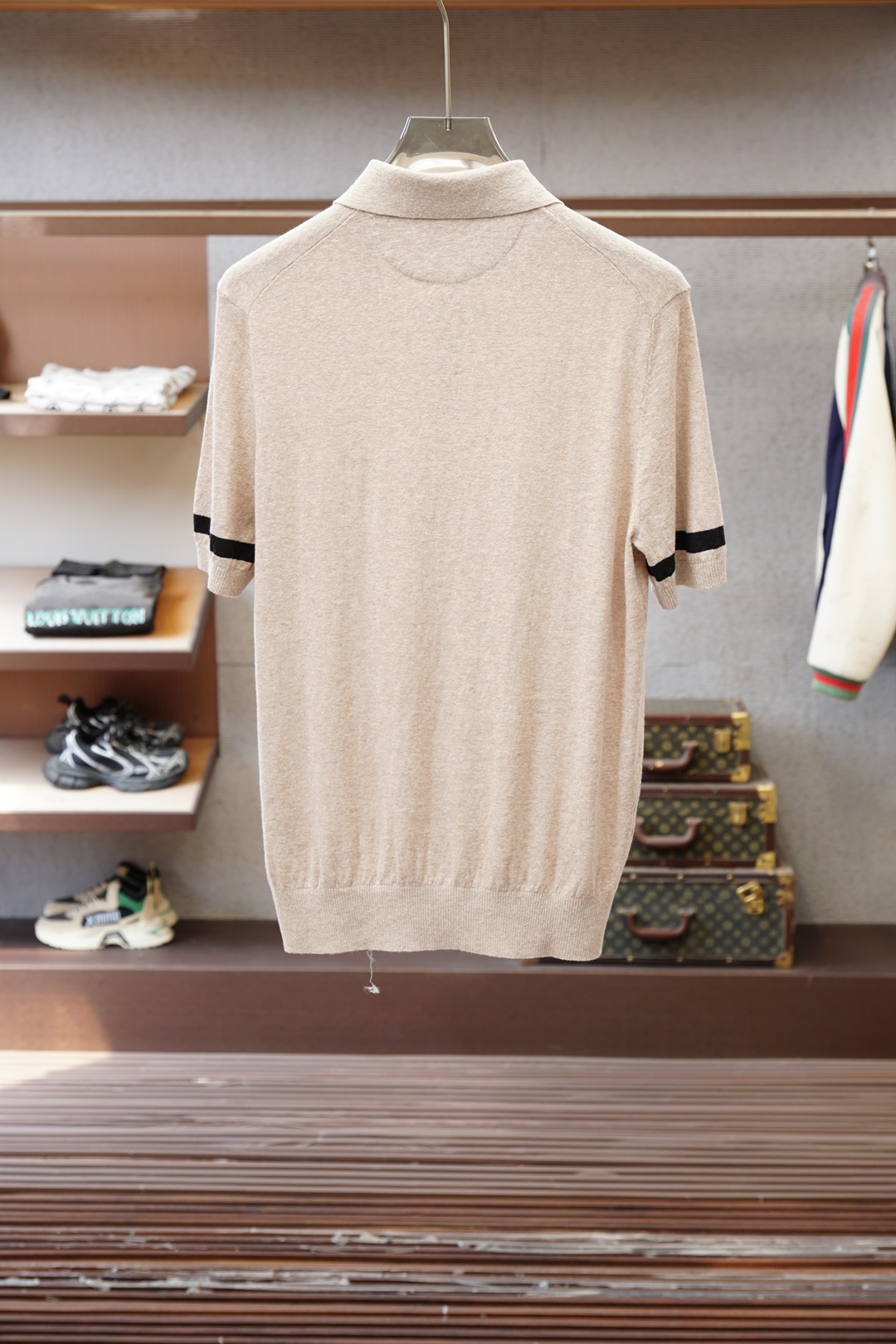 2026ss新品上线🔥🔥🔥Brunello Cucinelli 男士高端棉麻羊毛混纺Polo衫棉麻羊毛交