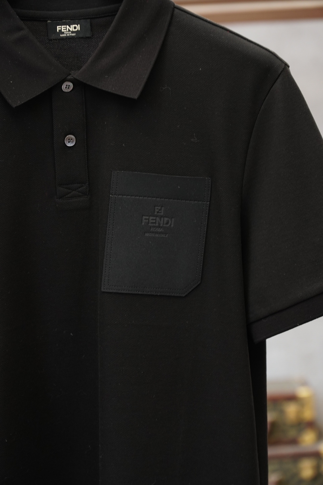 ，2026ss新品上线🔥🔥🔥FENDI 芬迪质感标杆 | 双面珠地口袋Polo衫，重塑商务休闲格调采用双
