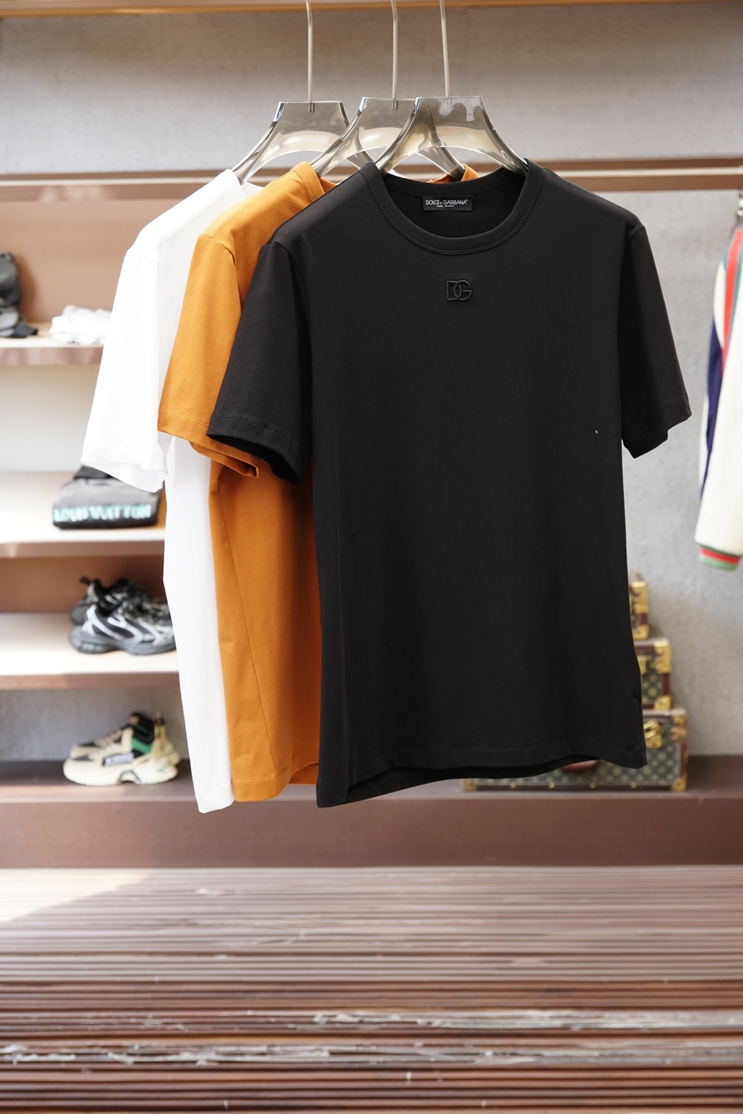 DG 2026ss新品上线🔥🔥🔥 Dolce & Gabban*.杜嘉班纳男士百搭短袖 T 恤，时尚休闲