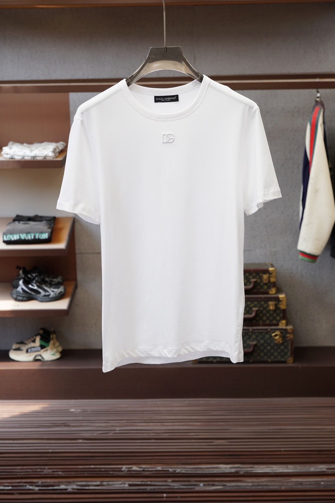 DG-2026ss新品上线🔥🔥🔥 Dolce & Gabban*.杜嘉班纳男士百搭短袖 T 恤，时尚休闲